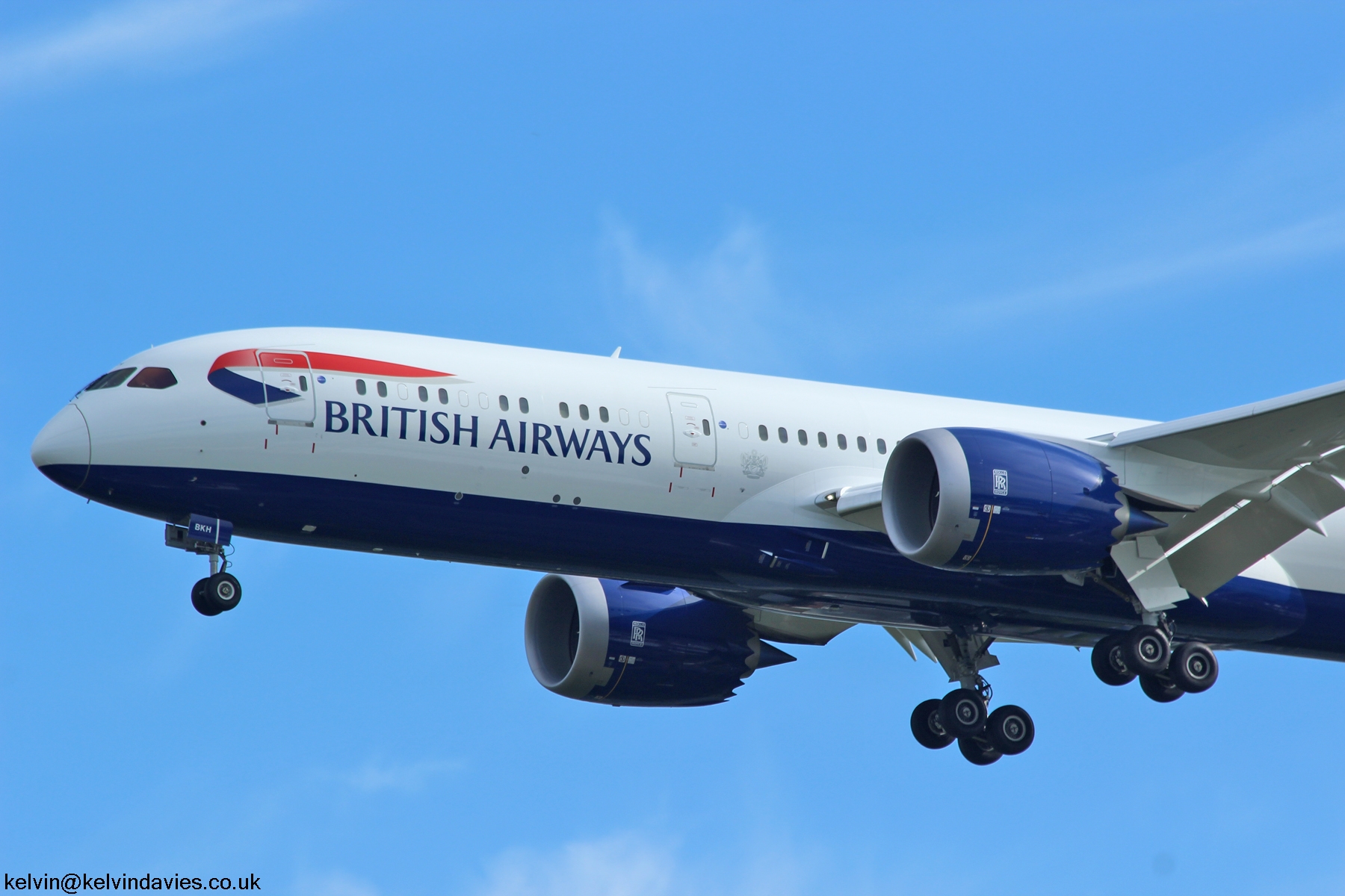 British Airways 787 G-ZBKH