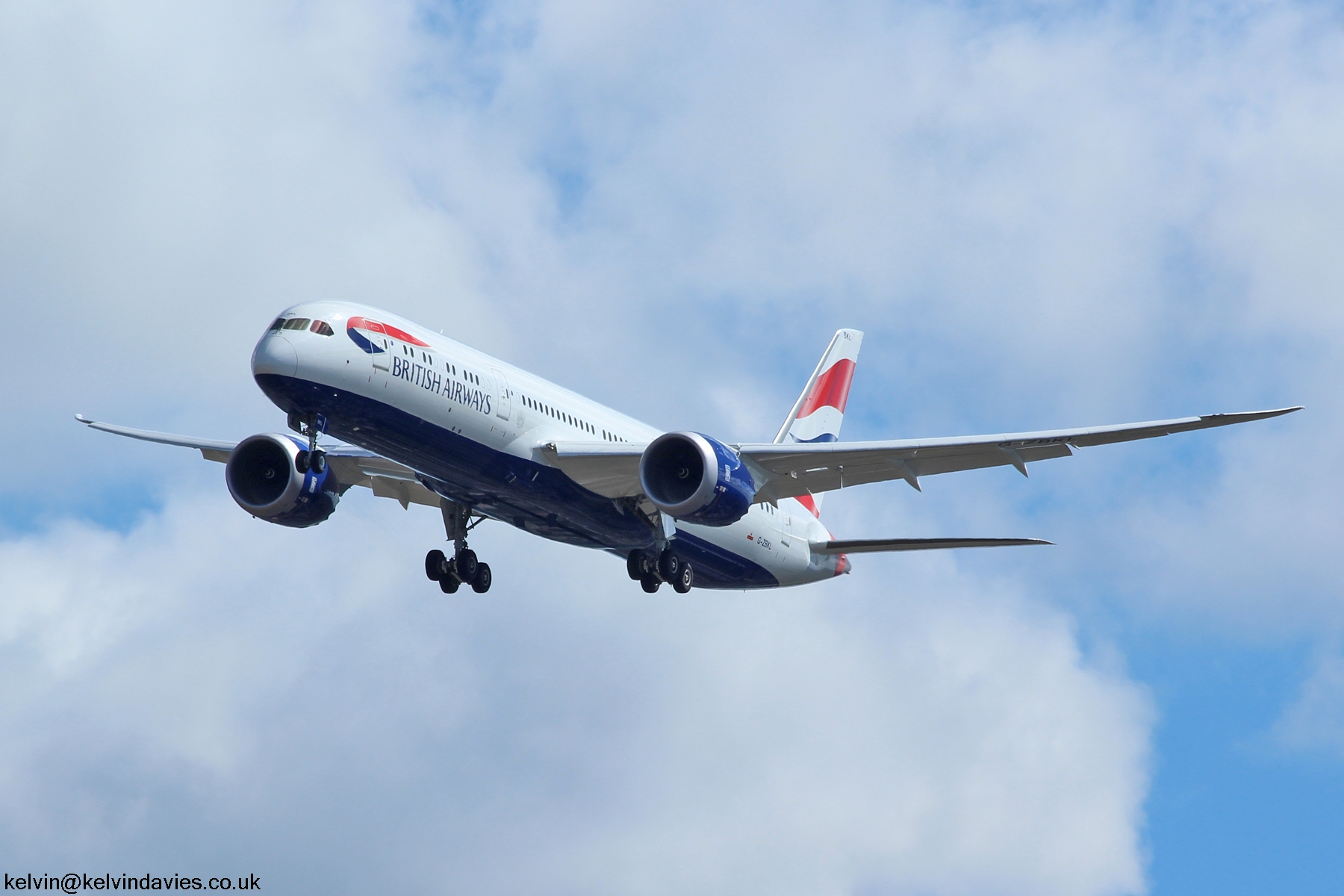 British Airways 787 G-ZBKL