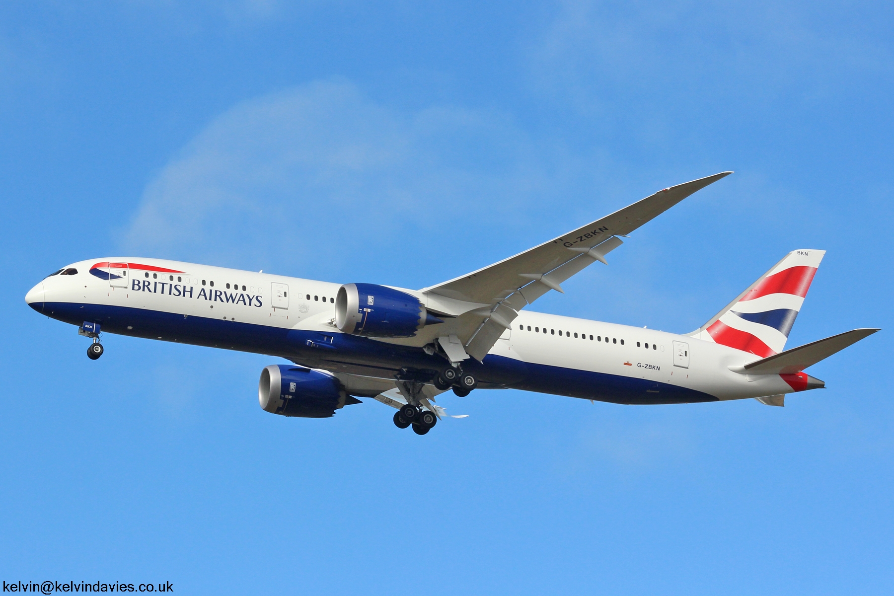 British Airways 787 G-ZBKN