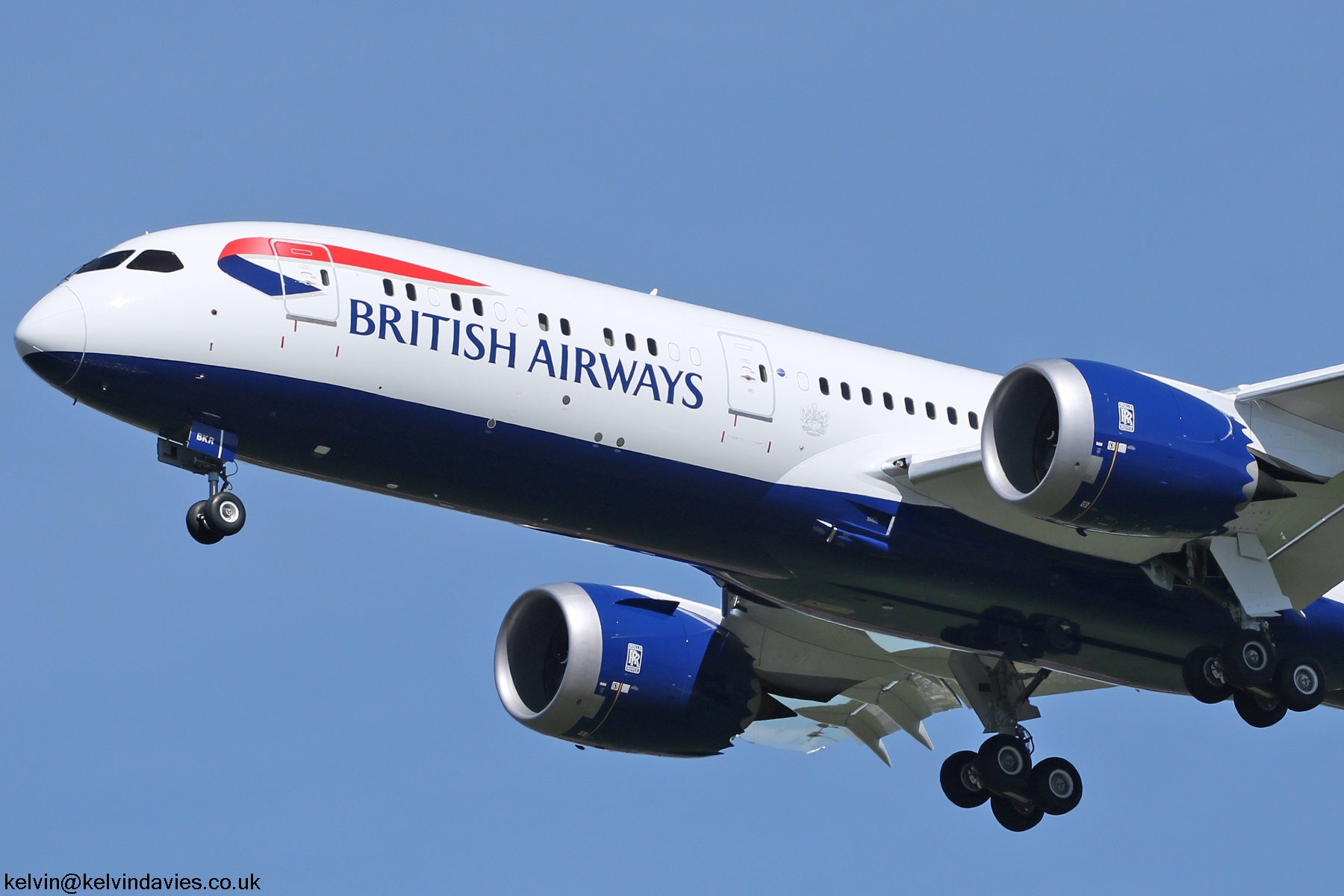 British Airways 787 G-ZBKR