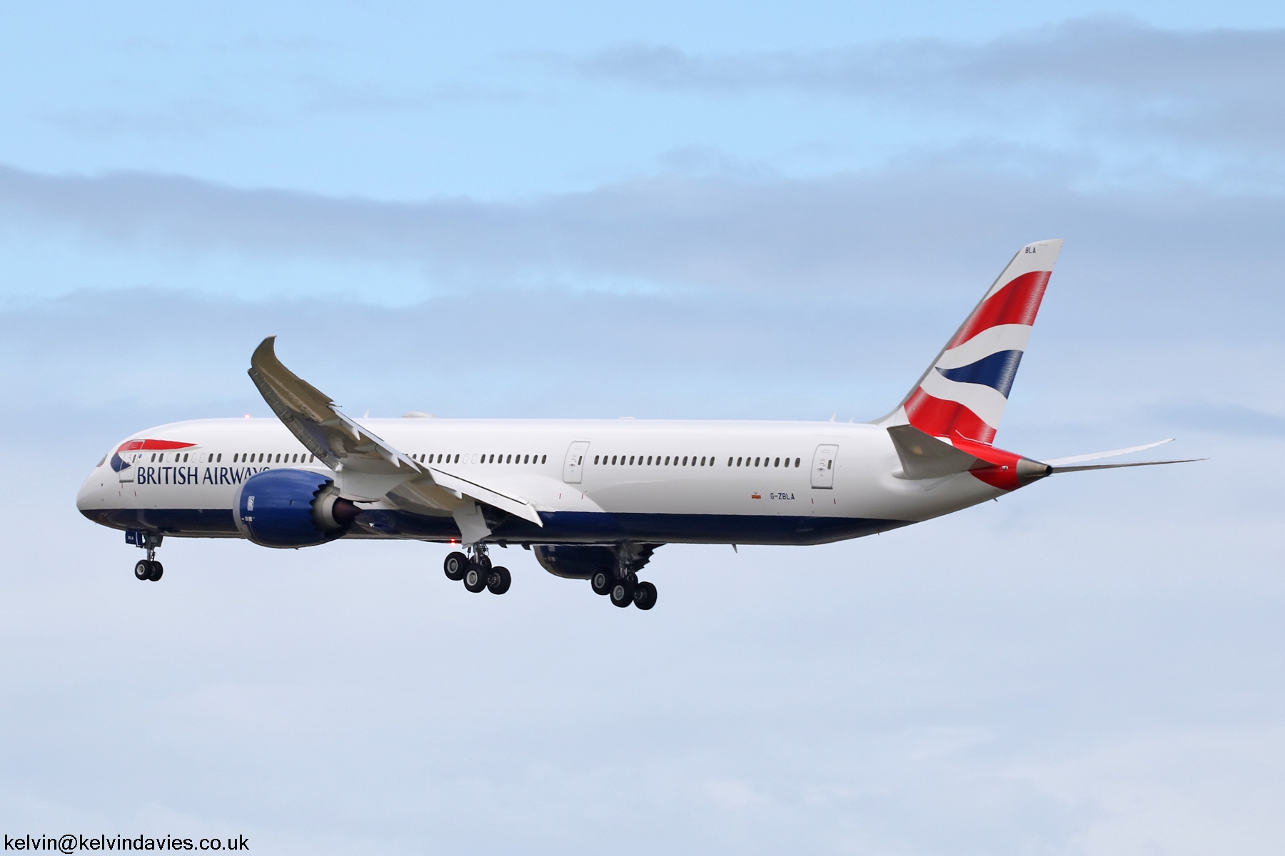 British Airways 787 G-ZBLA