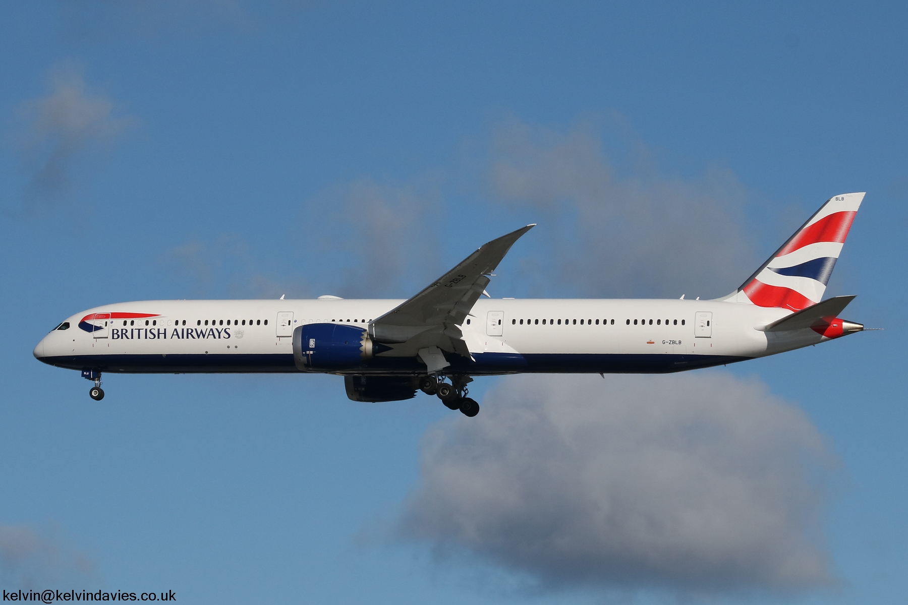 British Airways 787 G-ZBLB