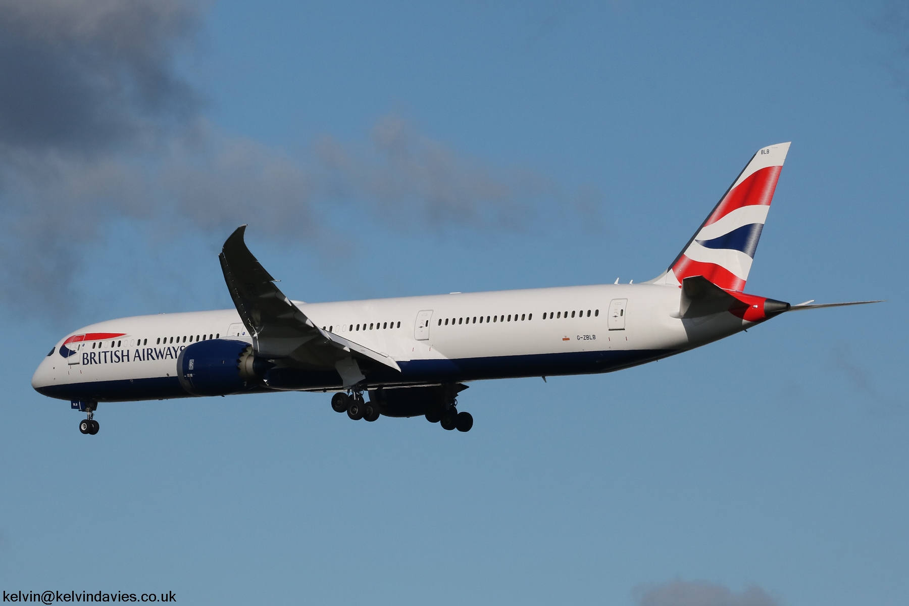 British Airways 787 G-ZBLB