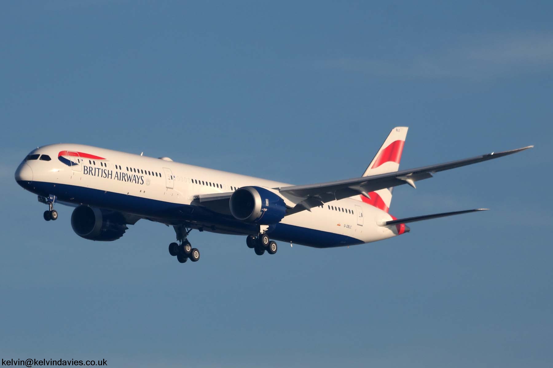 British Airways 787 G-ZBLC