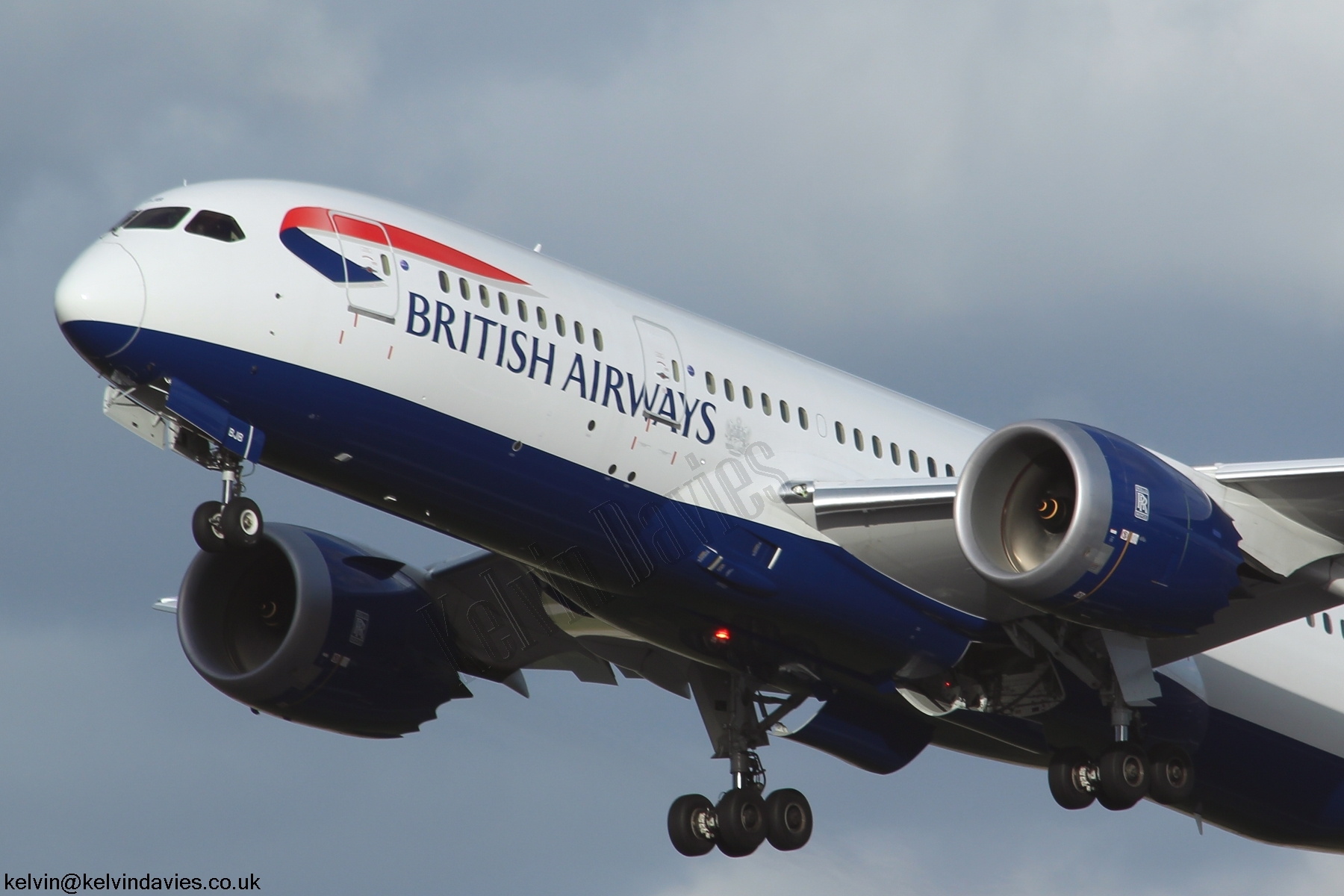 British Airways 787 G-ZBJB