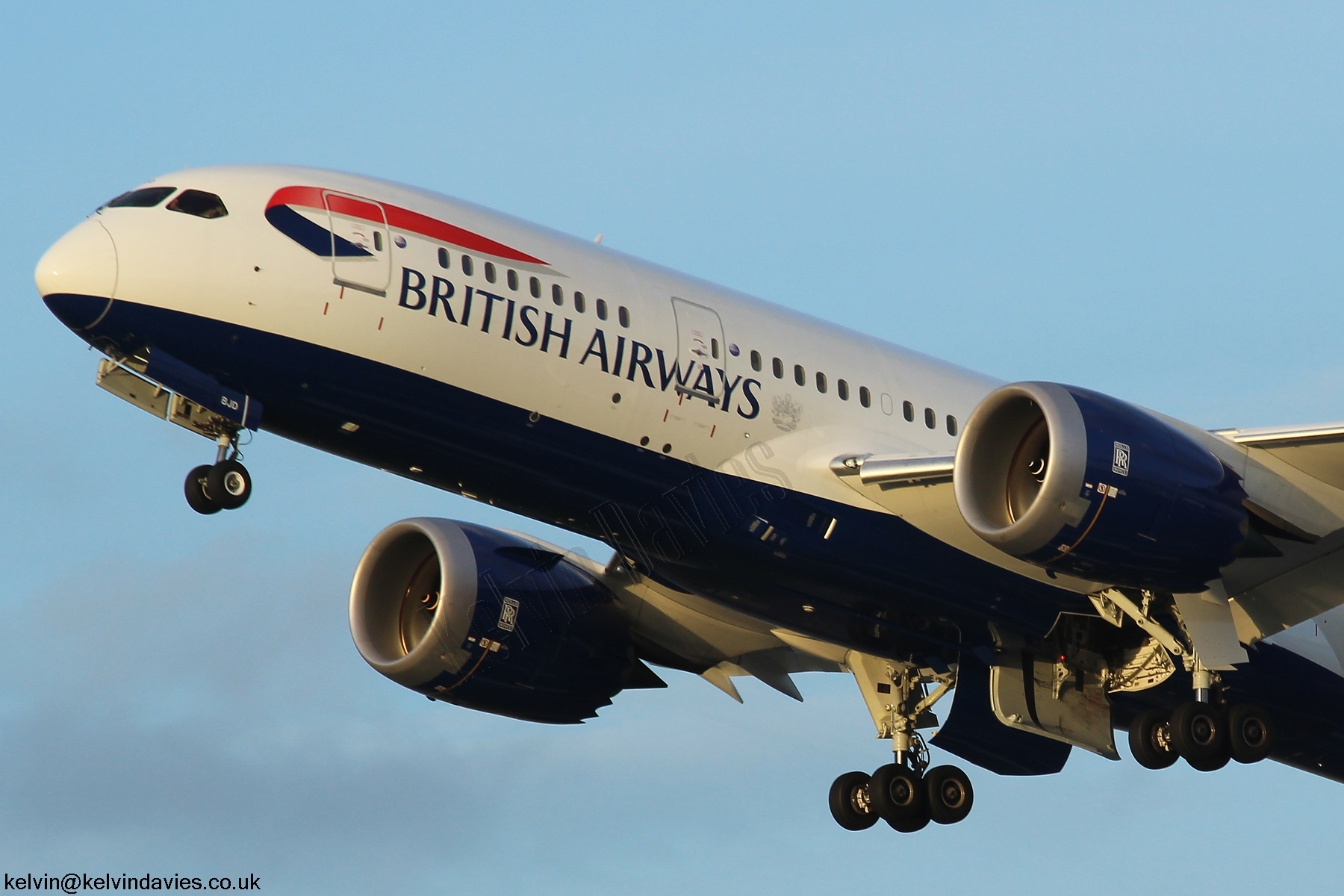 British Airways 787 G-ZBJD
