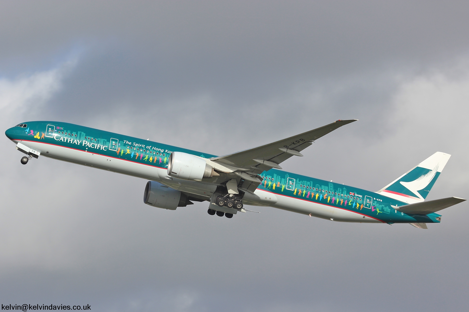 Cathay Pacific Airways 777 B-KPB