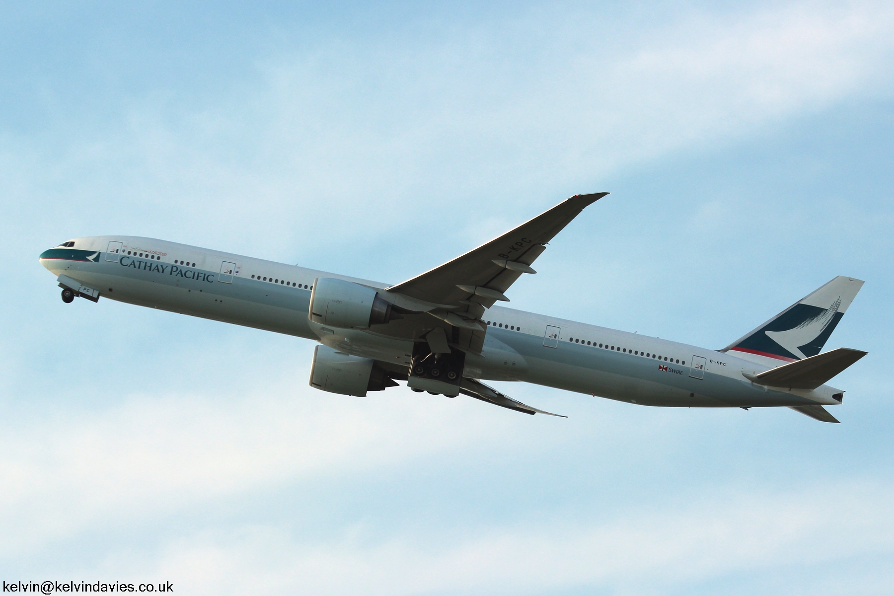 Cathay Pacific Airways 777 B-KPC