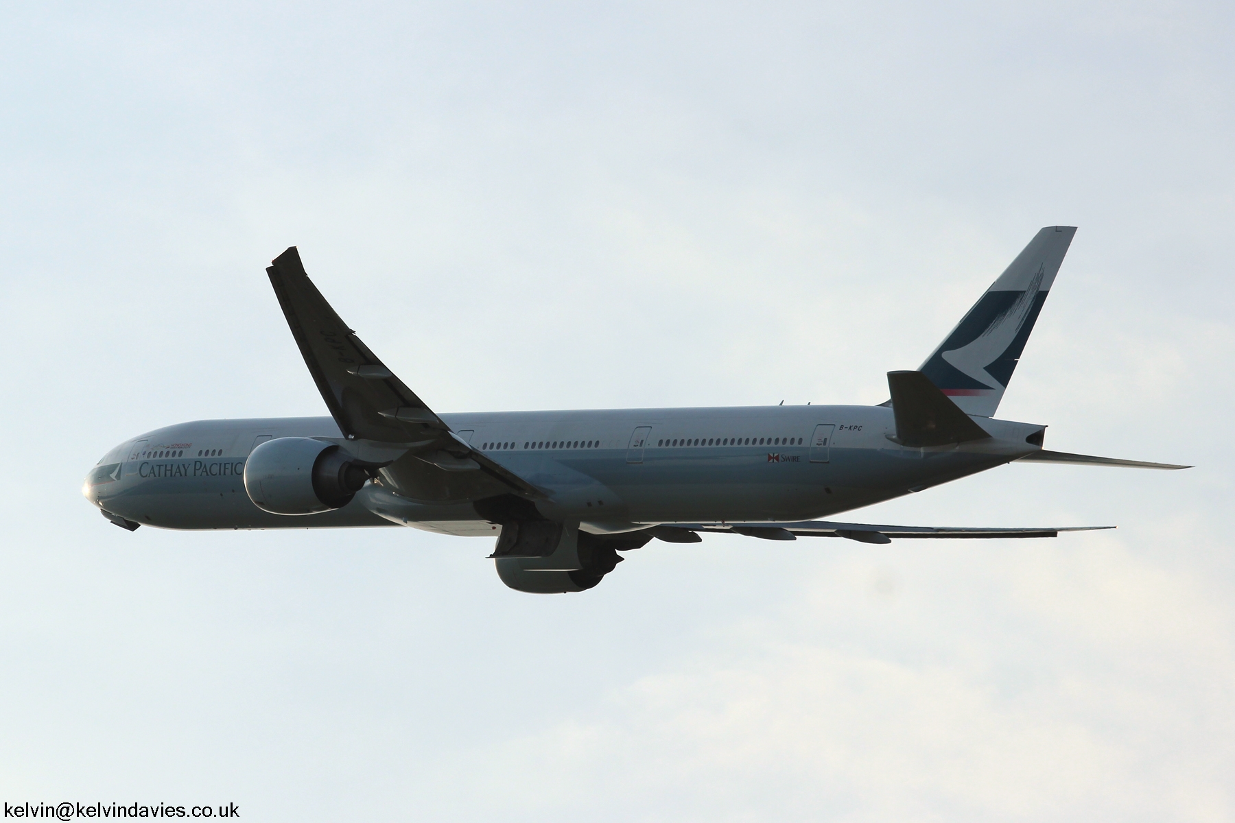 Cathay Pacific Airways 777 B-KPC