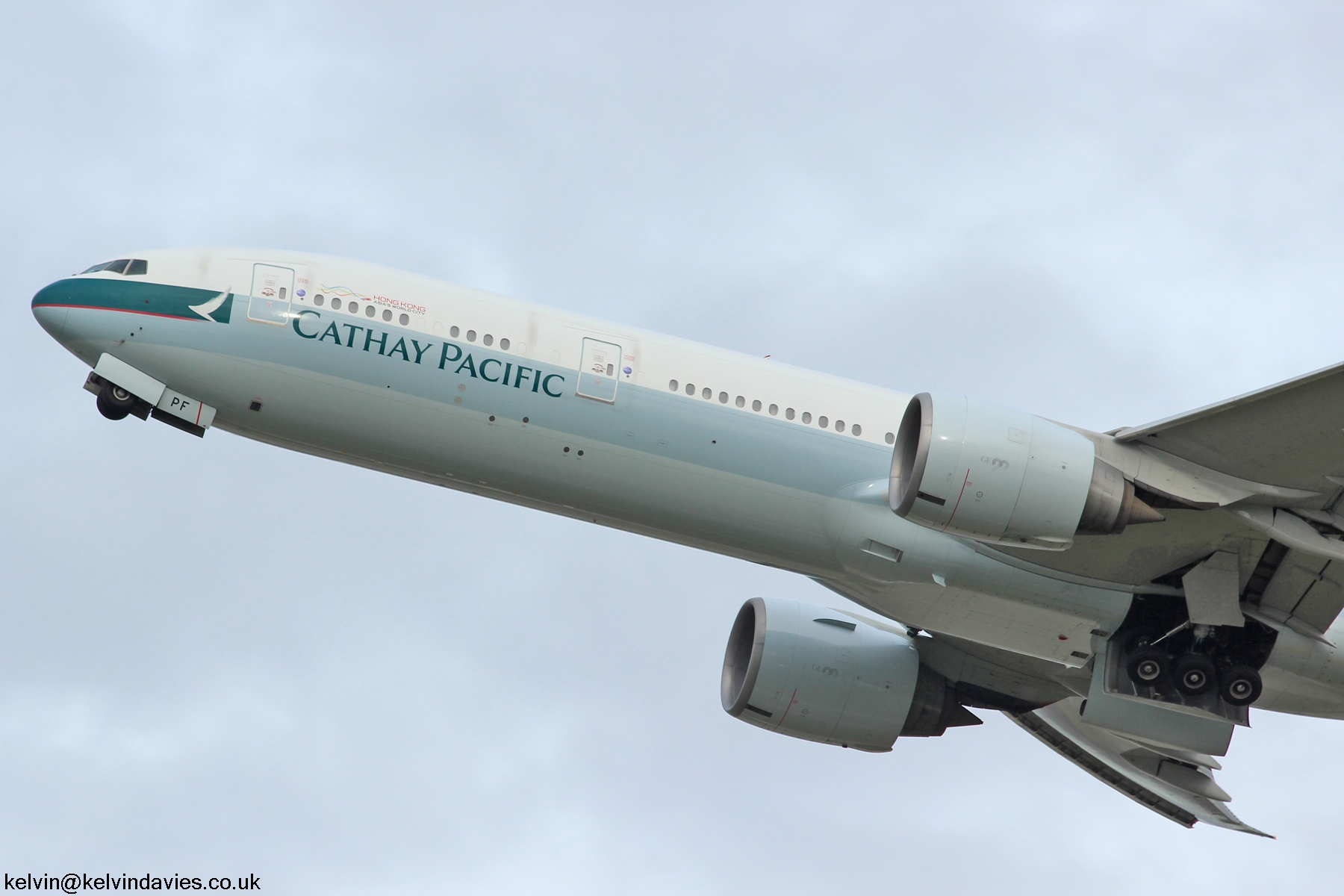 Cathay Pacific Airways 777 B-KPF