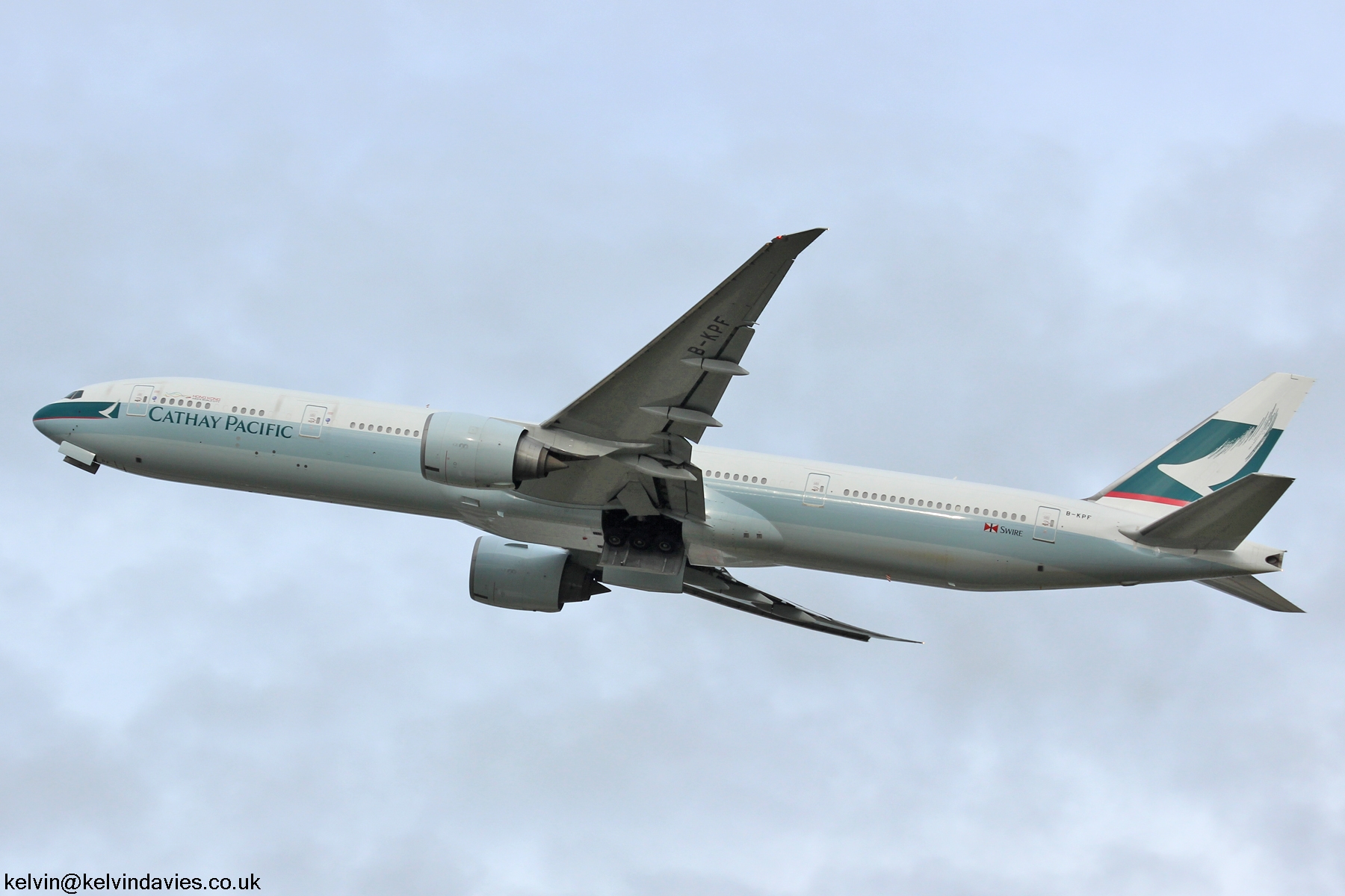 Cathay Pacific Airways 777 B-KPF