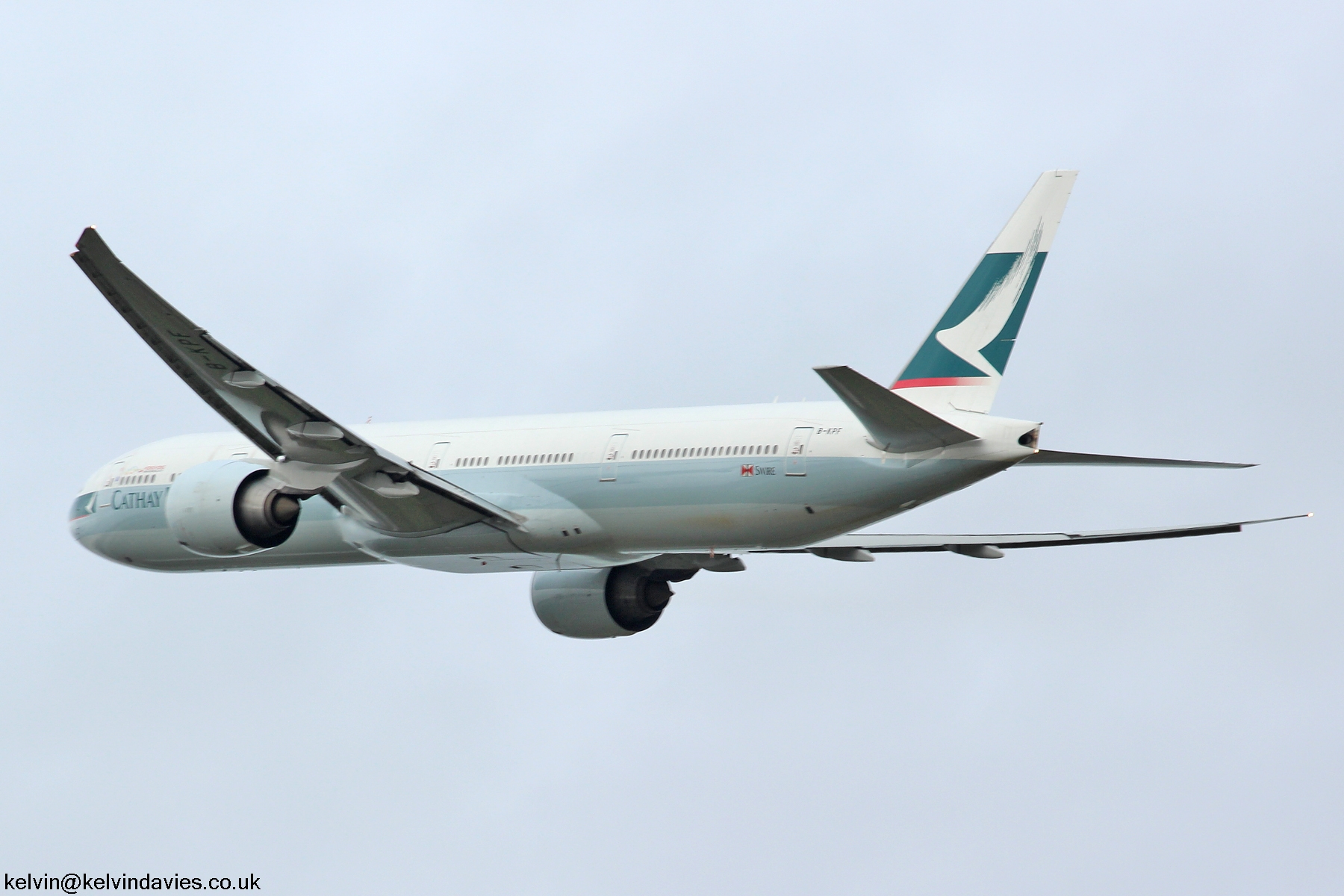 Cathay Pacific Airways 777 B-KPF