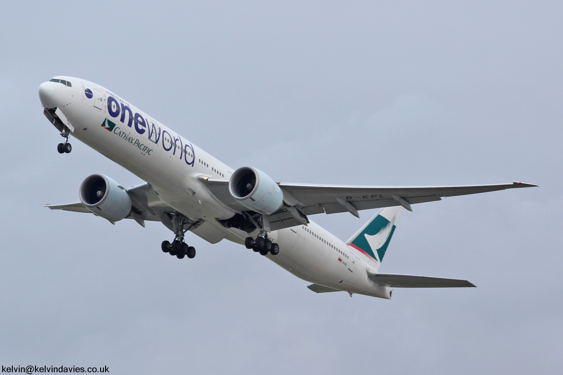 Cathay Pacific Airways 777 B-KPL