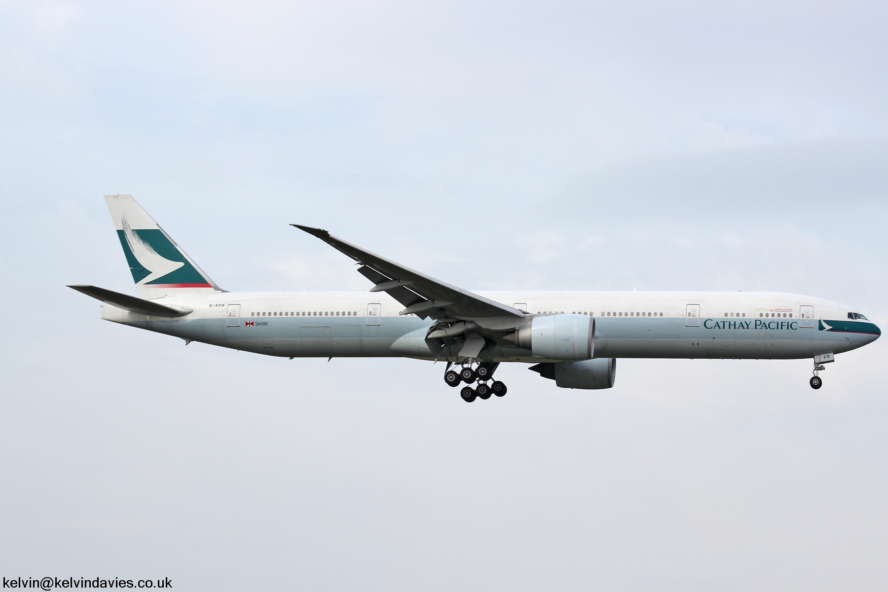 Cathay Pacific Airways 777 B-KPR