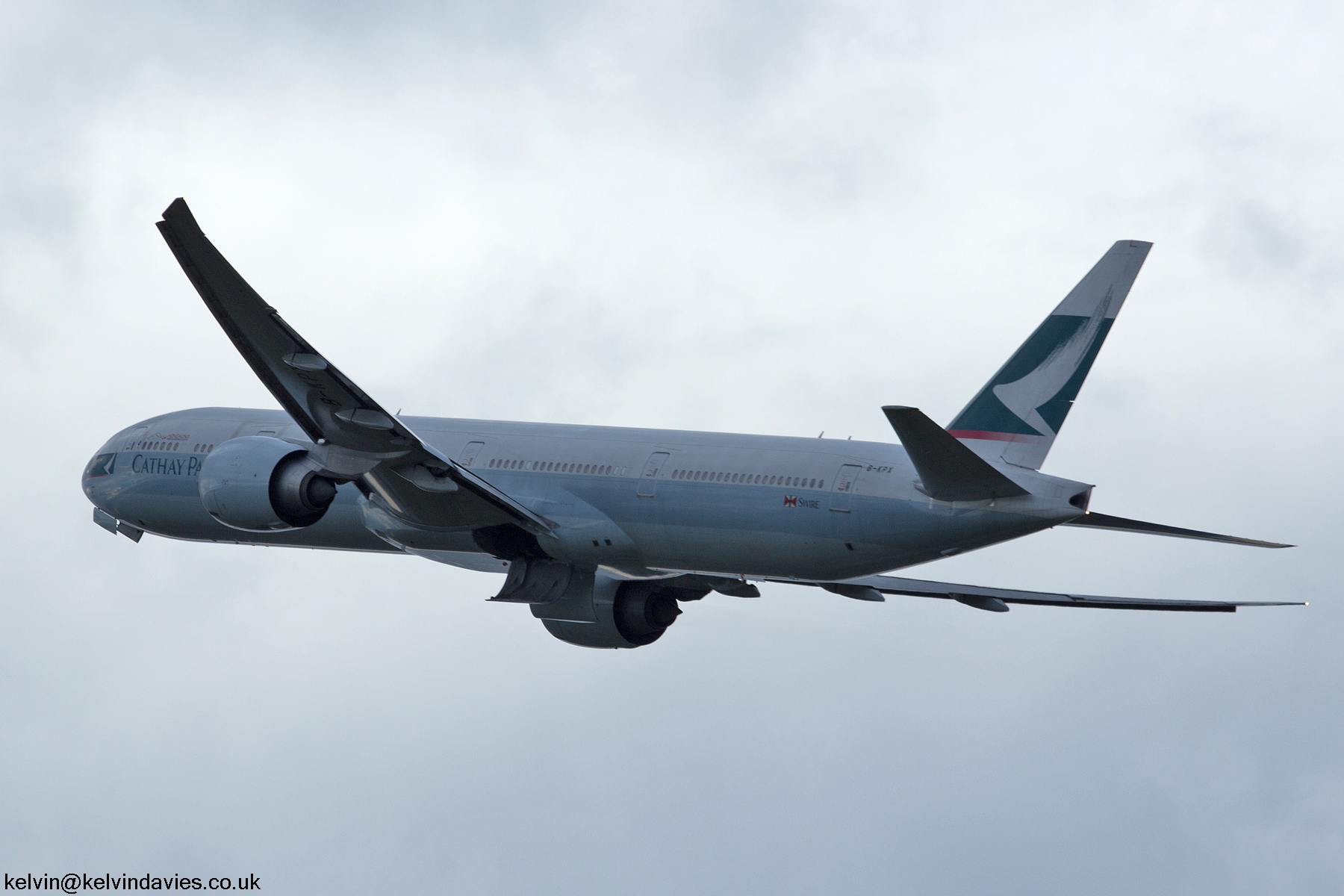 Cathay Pacific Airways 777 B-KPX