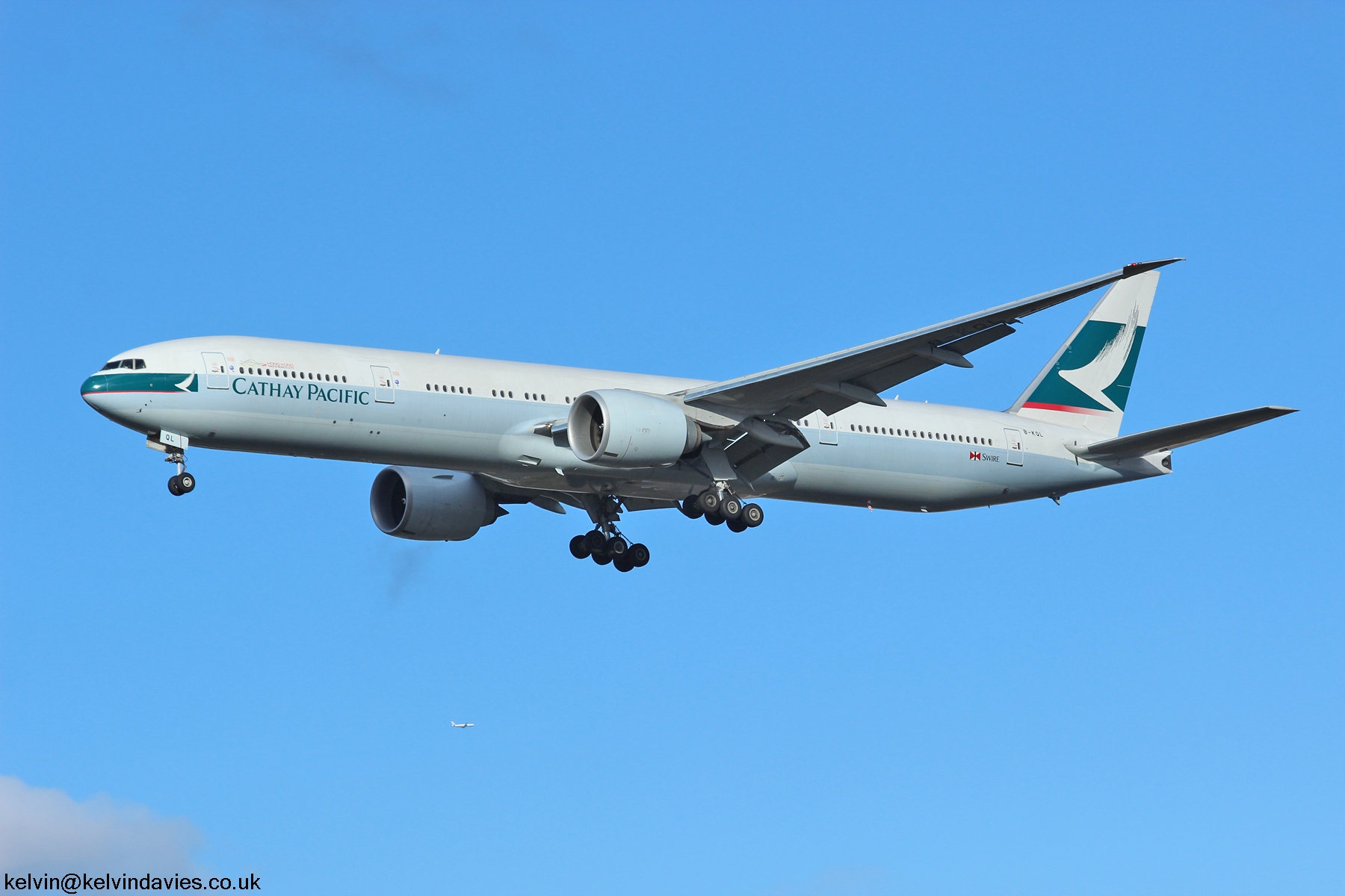 Cathay Pacific Airways 777 B-KQL