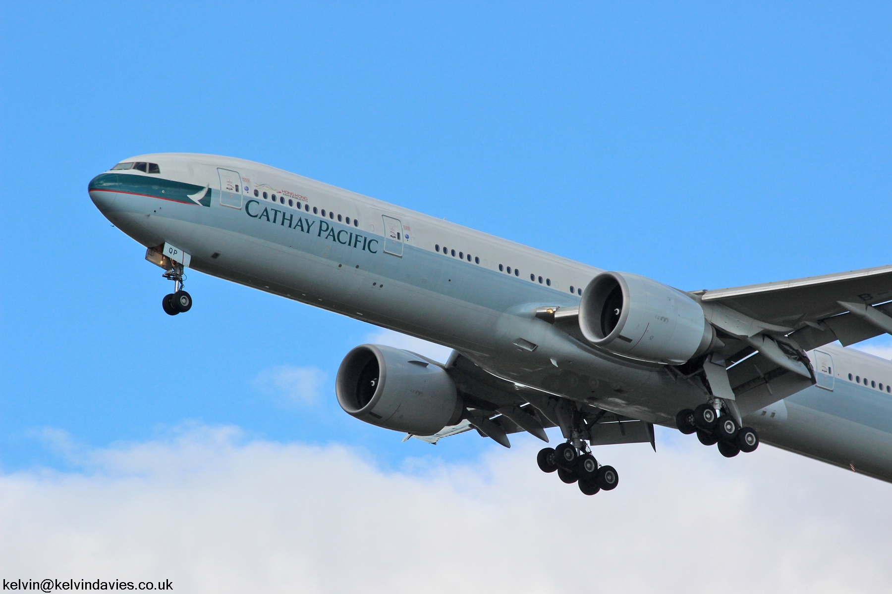 Cathay Pacific Airways 777 B-KQP