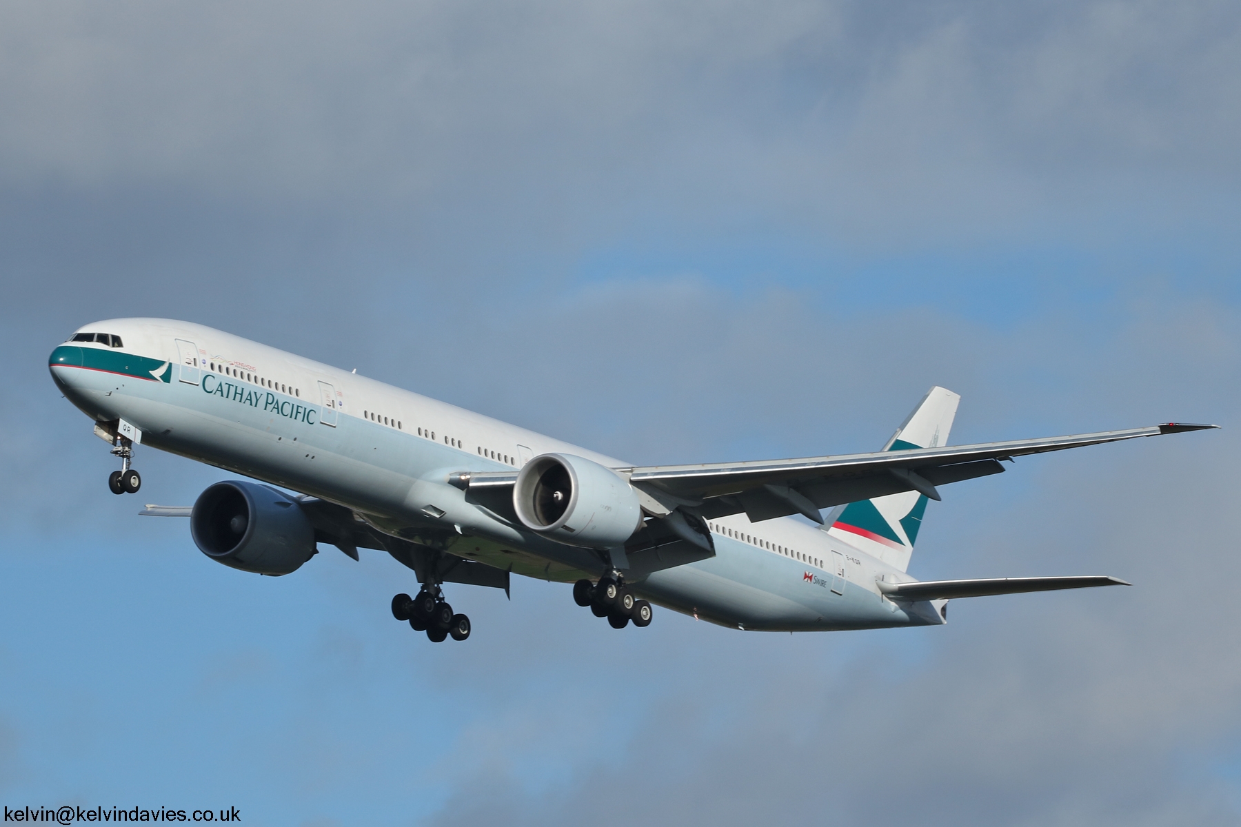 Cathay Pacific Airways 777 B-KQR