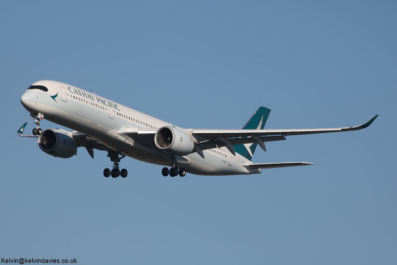 Cathay Pacific A350 B-LQG