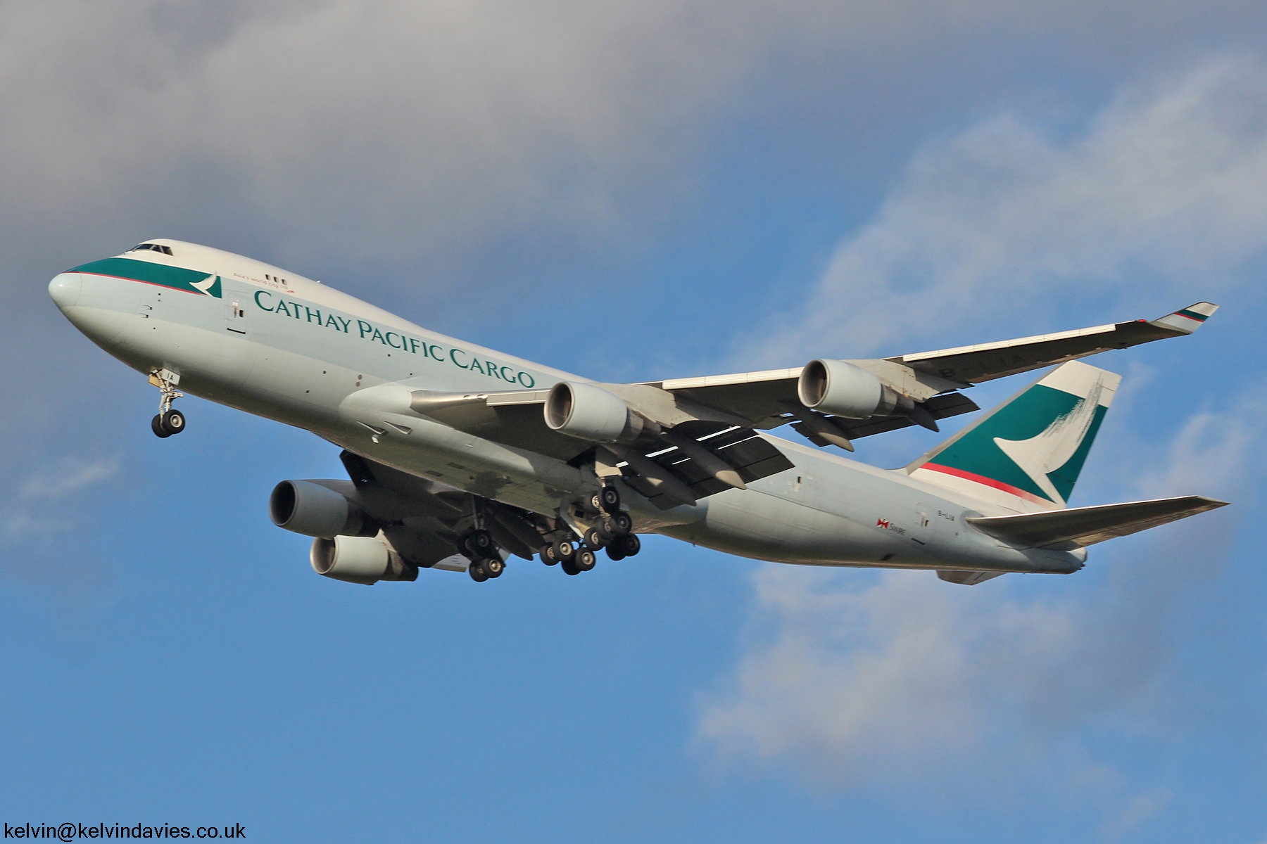 Cathay Pacific Airways 747 B-LIA