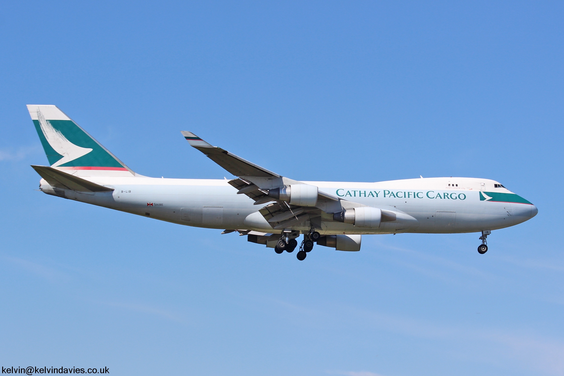 Cathay Pacific Airways 747 B-LIB