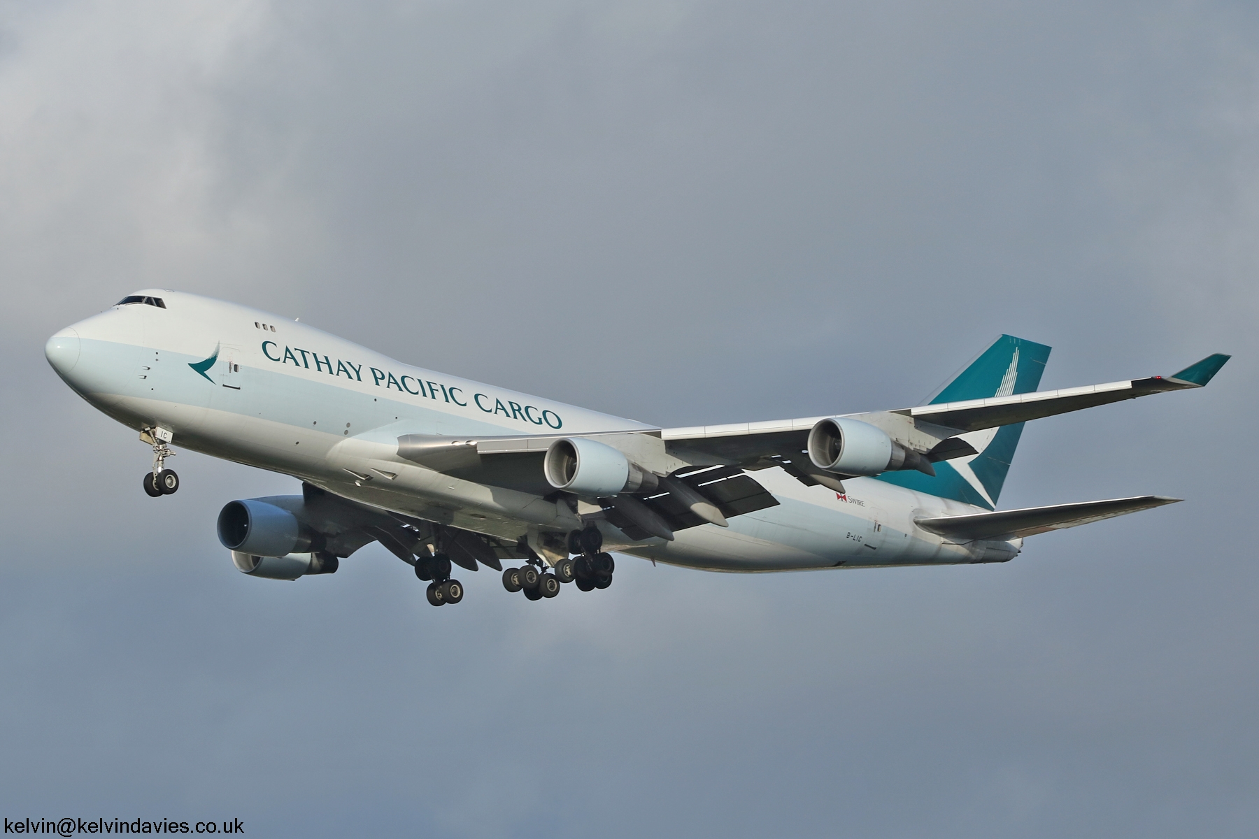 Cathay Pacific Airways 747 B-LIC