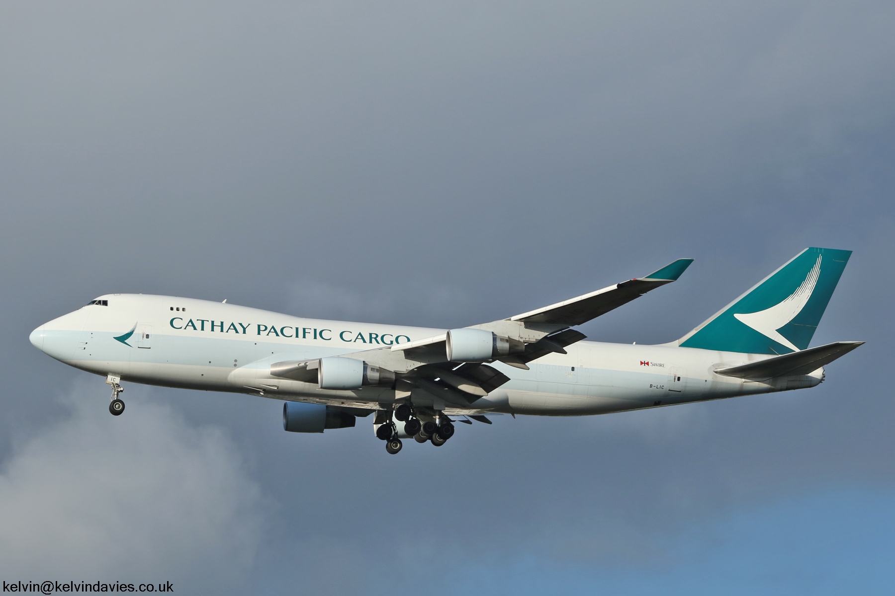 Cathay Pacific Airways 747 B-LIC