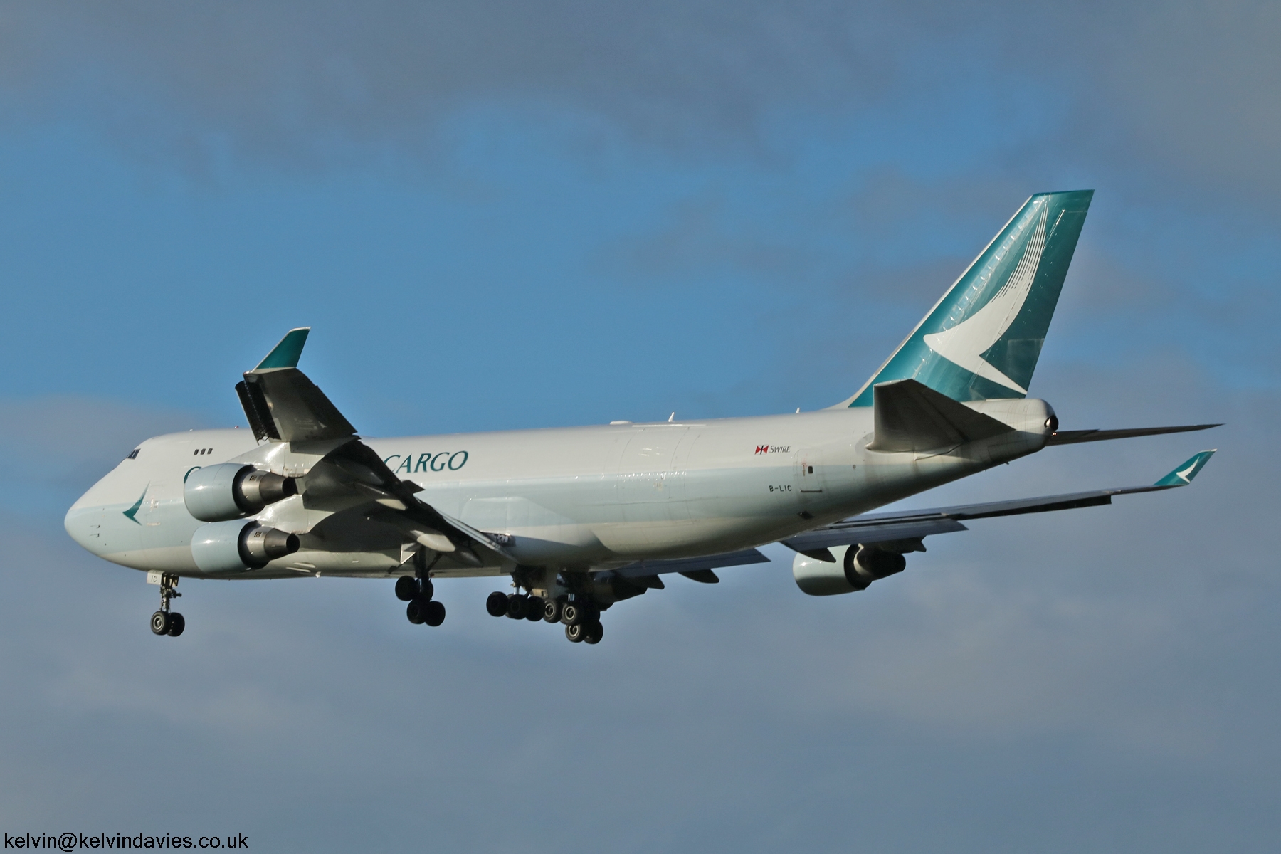 Cathay Pacific Airways 747 B-LIC