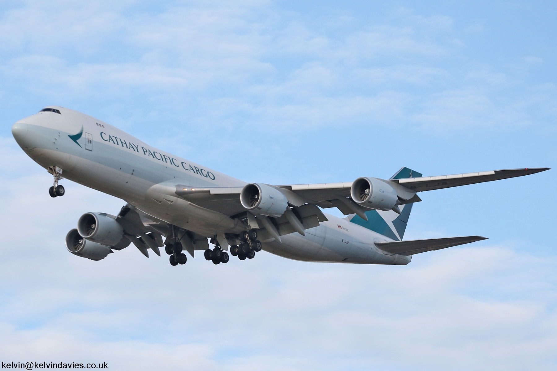 Cathay Pacific Airways 747F B-LJB