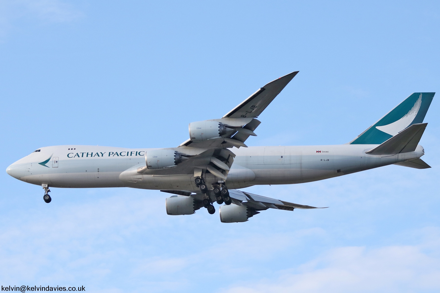Cathay Pacific Airways 747F B-LJB