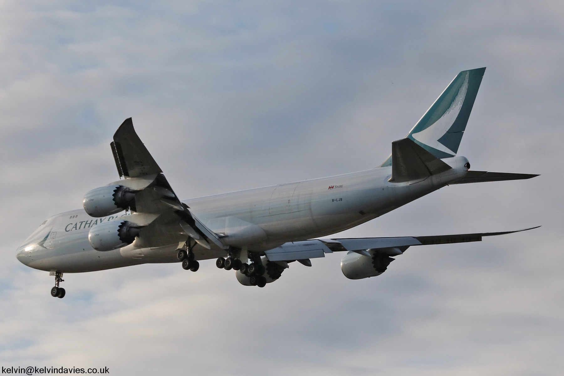 Cathay Pacific Airways 747F B-LJB