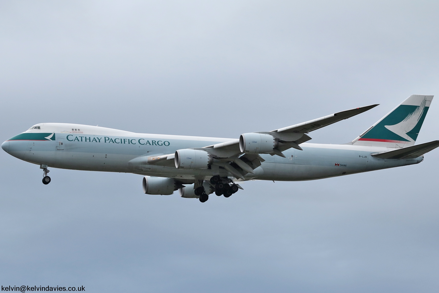 Cathay Pacific Airways 747 B-LJD