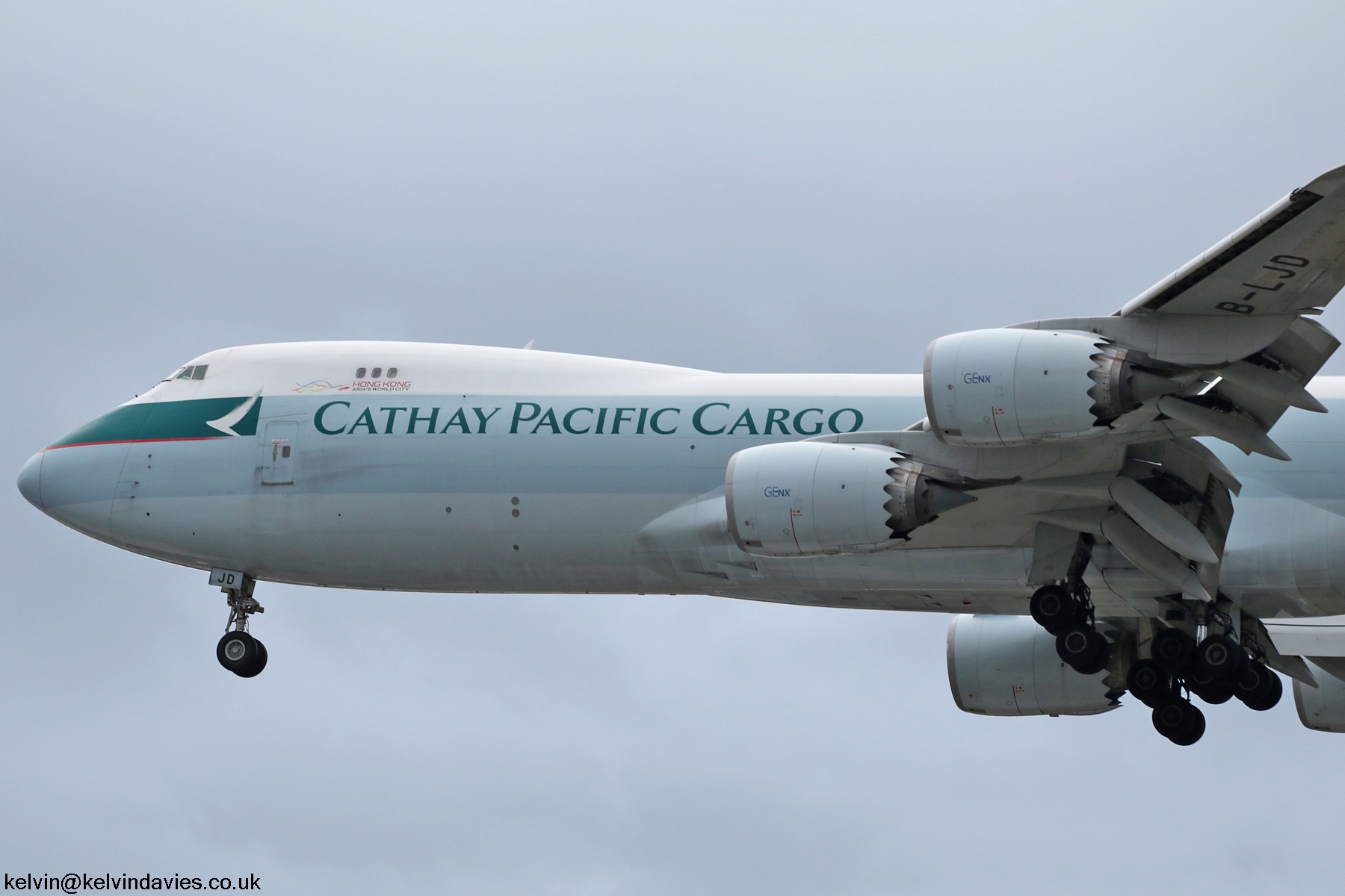 Cathay Pacific Airways 747 B-LJD