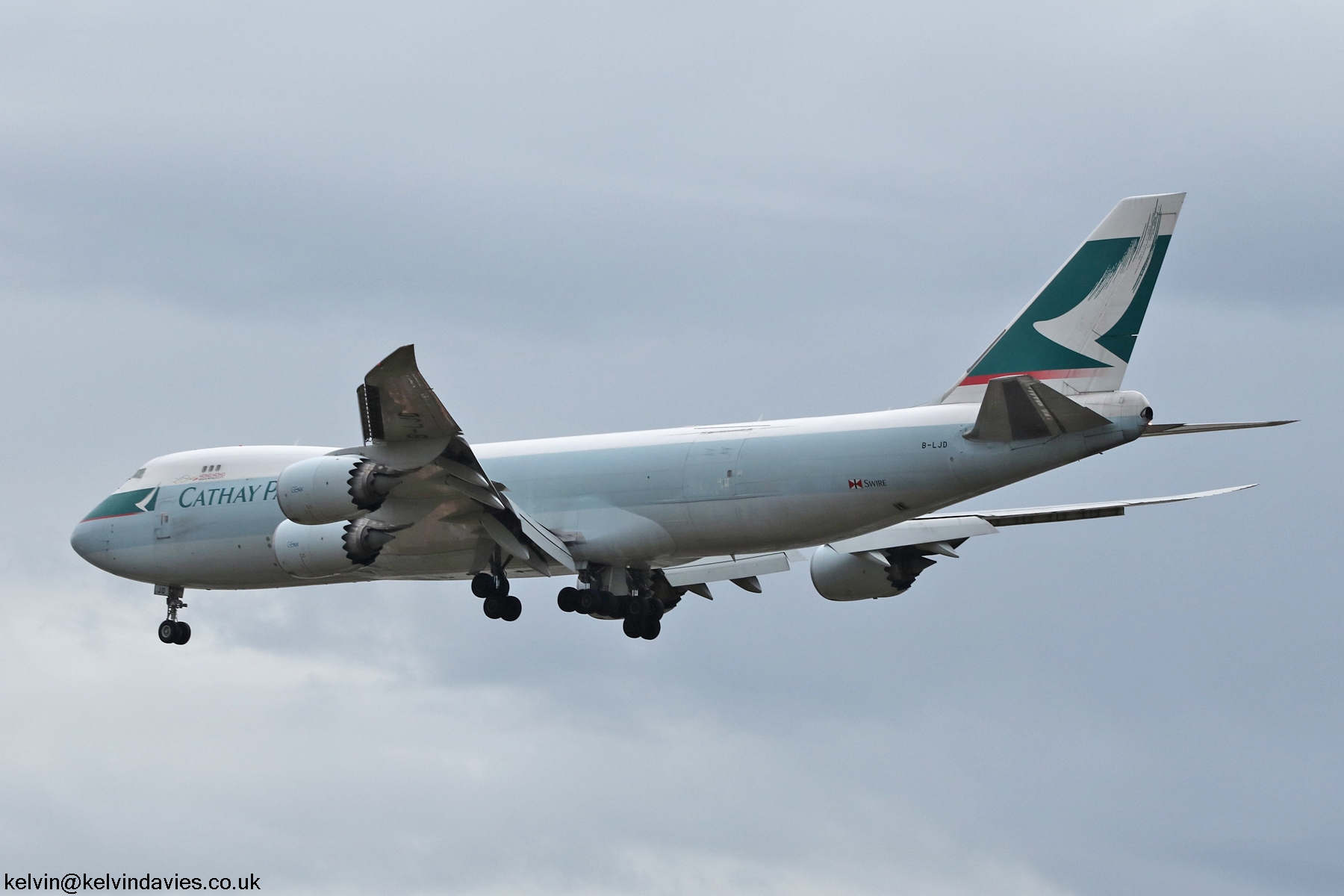 Cathay Pacific Airways 747 B-LJD