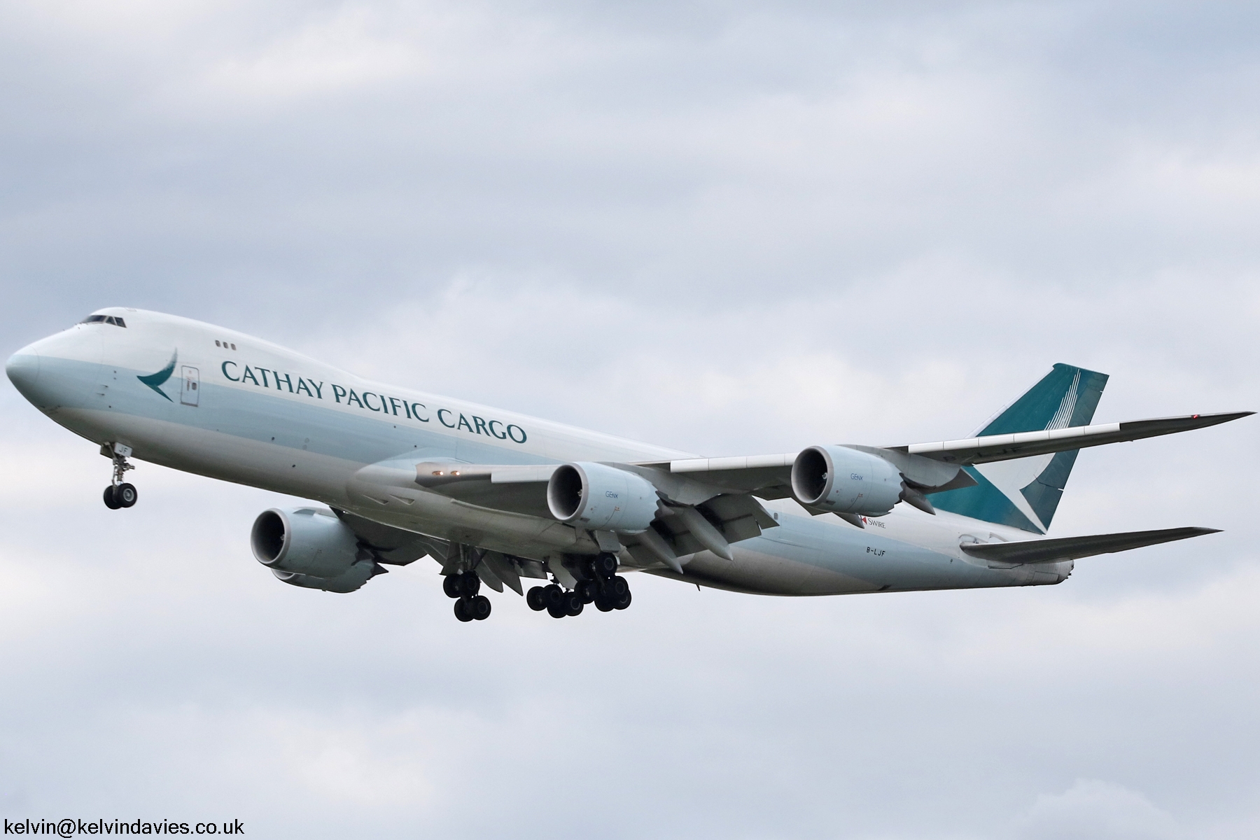 Cathay Pacific Airways 747 B-LJF