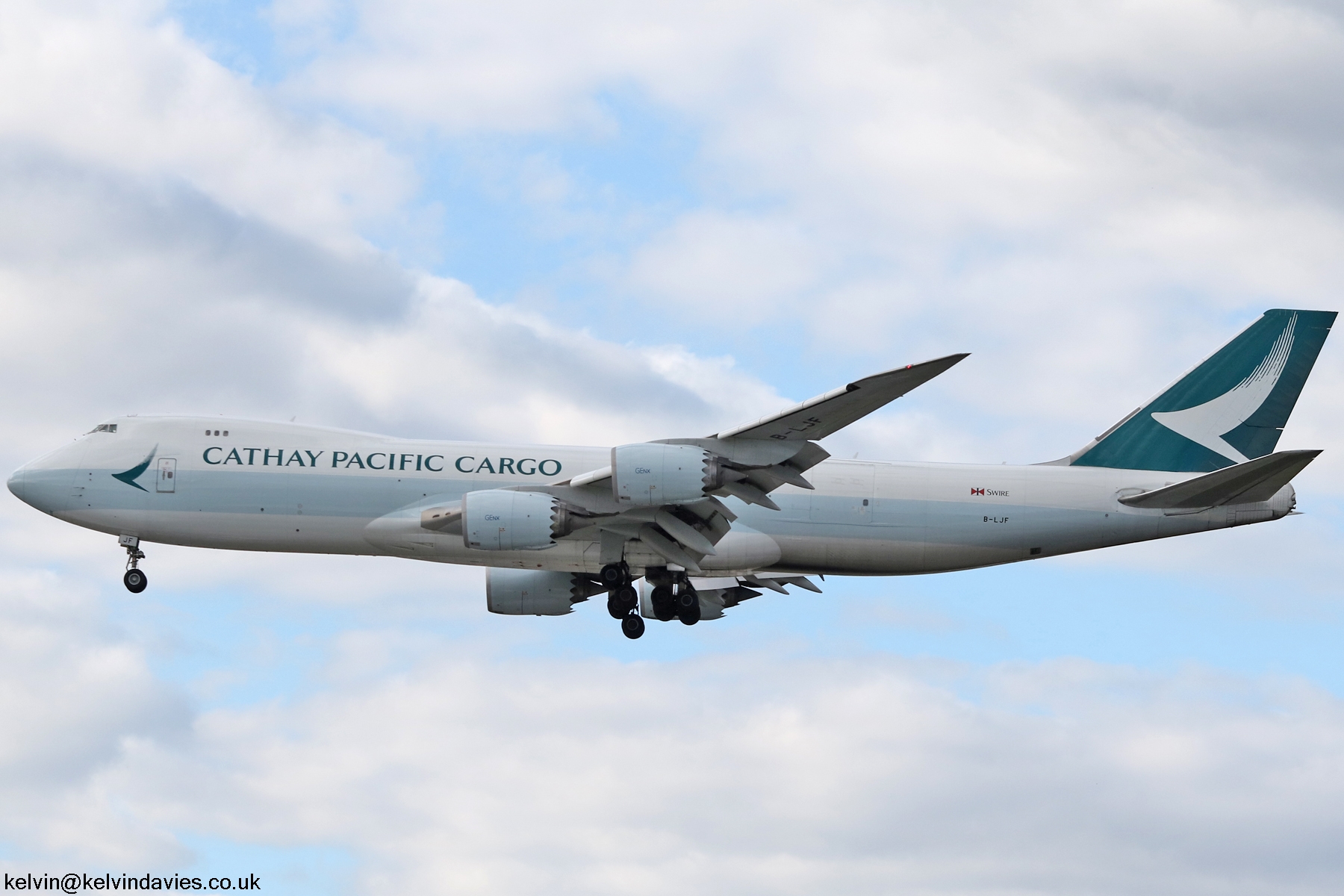 Cathay Pacific Airways 747 B-LJF