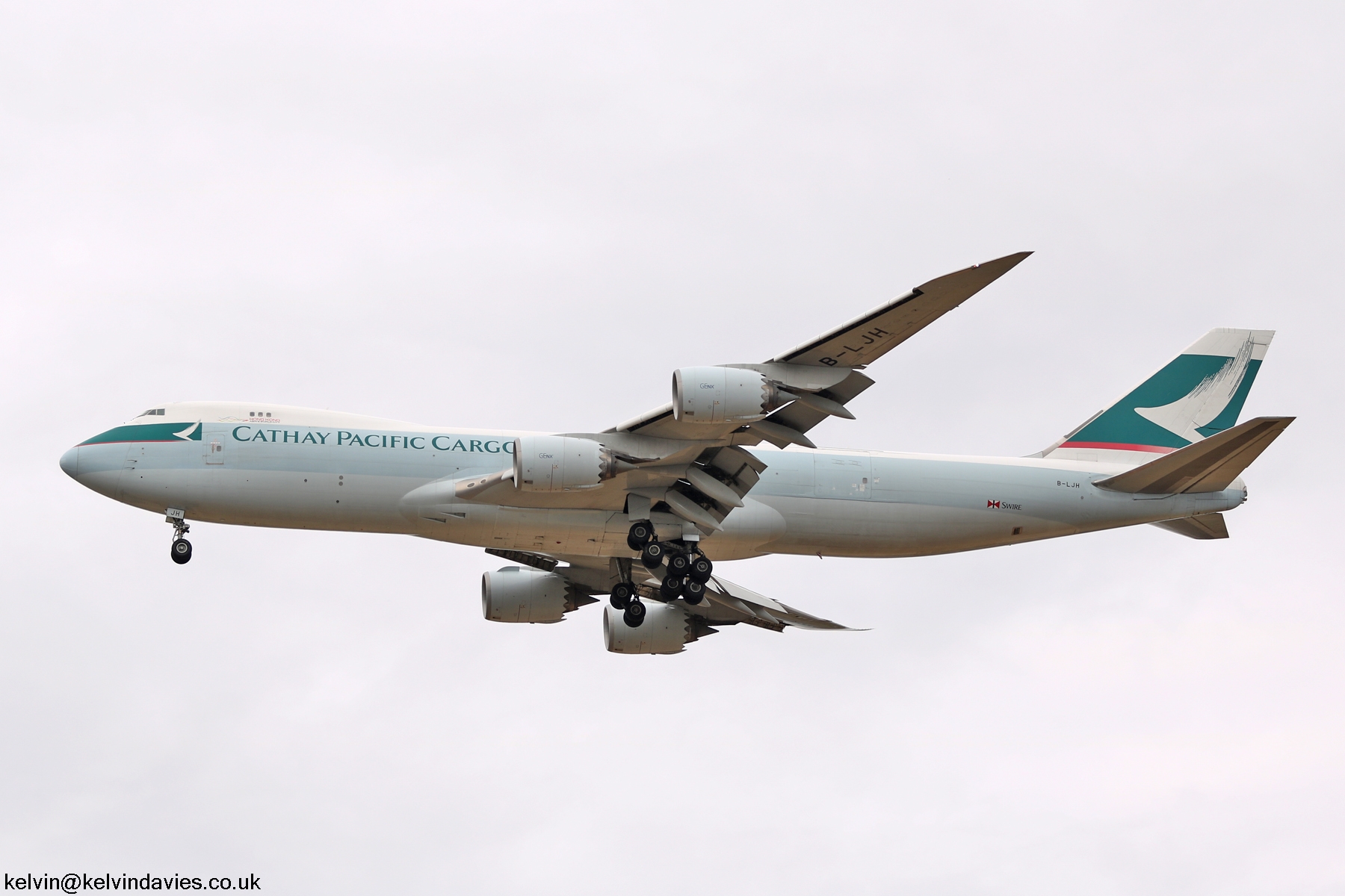 Cathay Pacific Airways 747 B-LJH