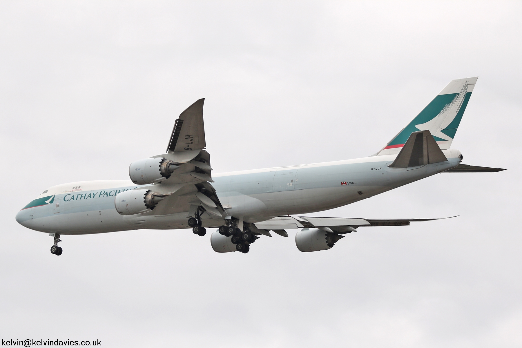 Cathay Pacific Airways 747 B-LJH