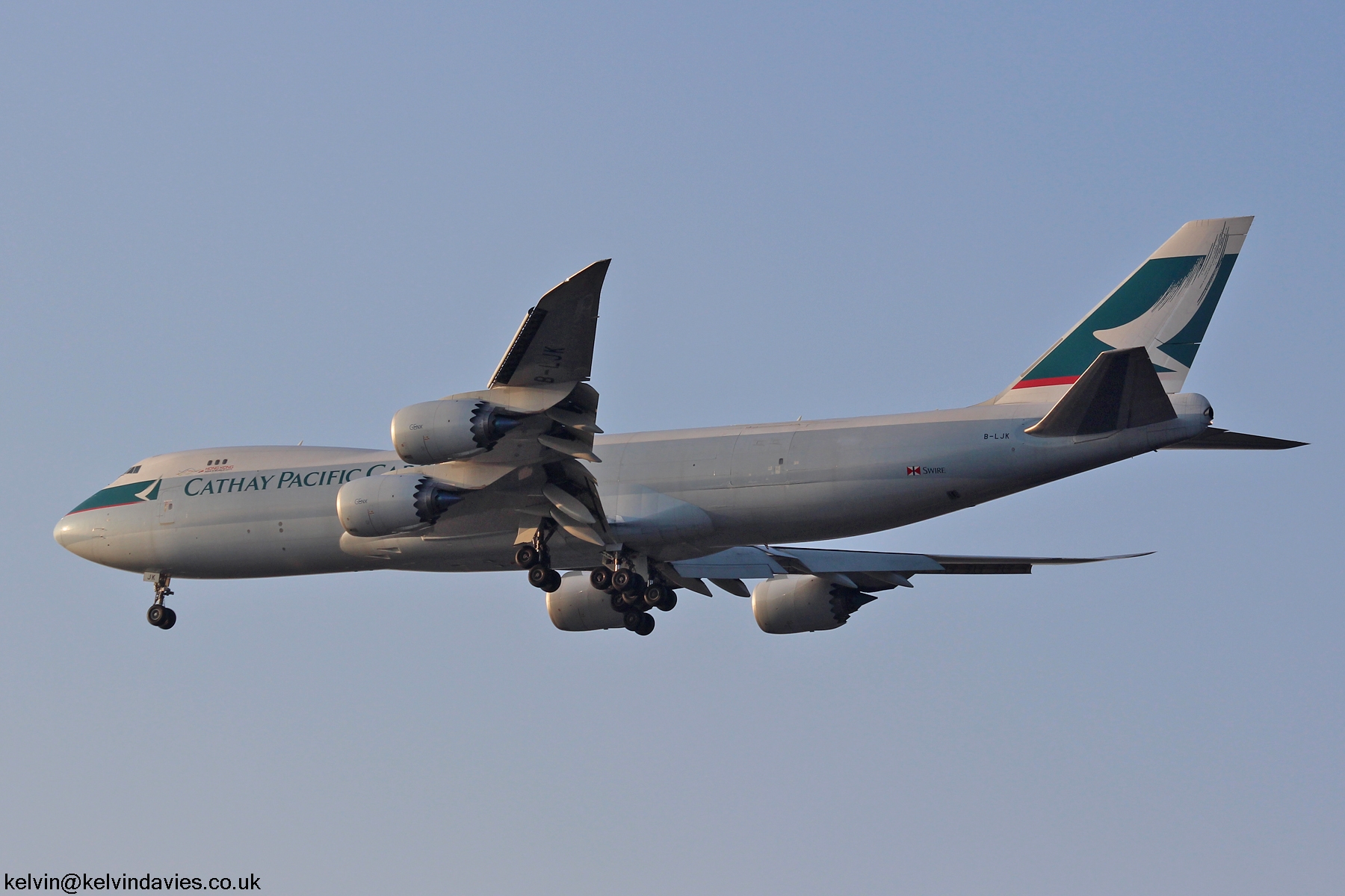 Cathay Pacific Airways 747 B-LJK