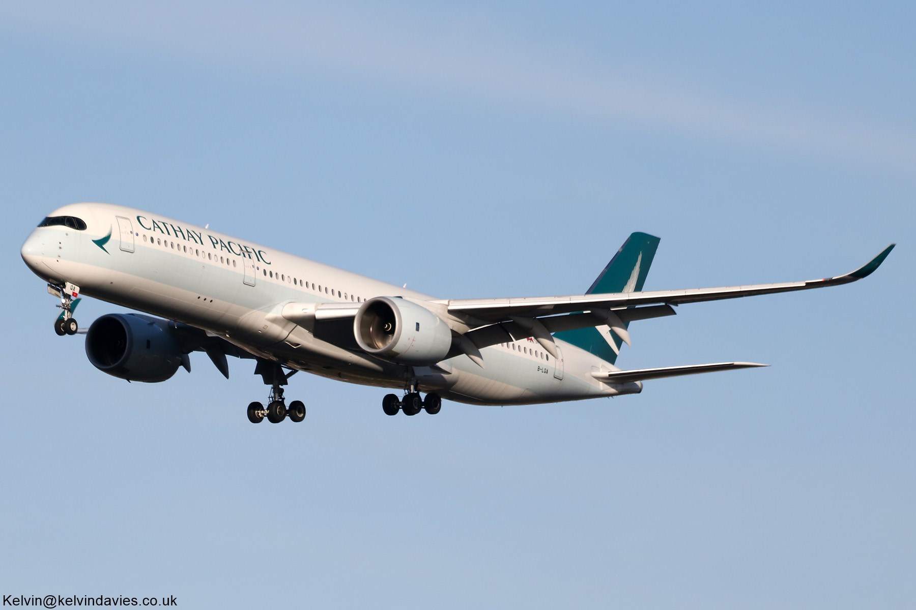 Cathay Pacific Airways A350 B-LQA