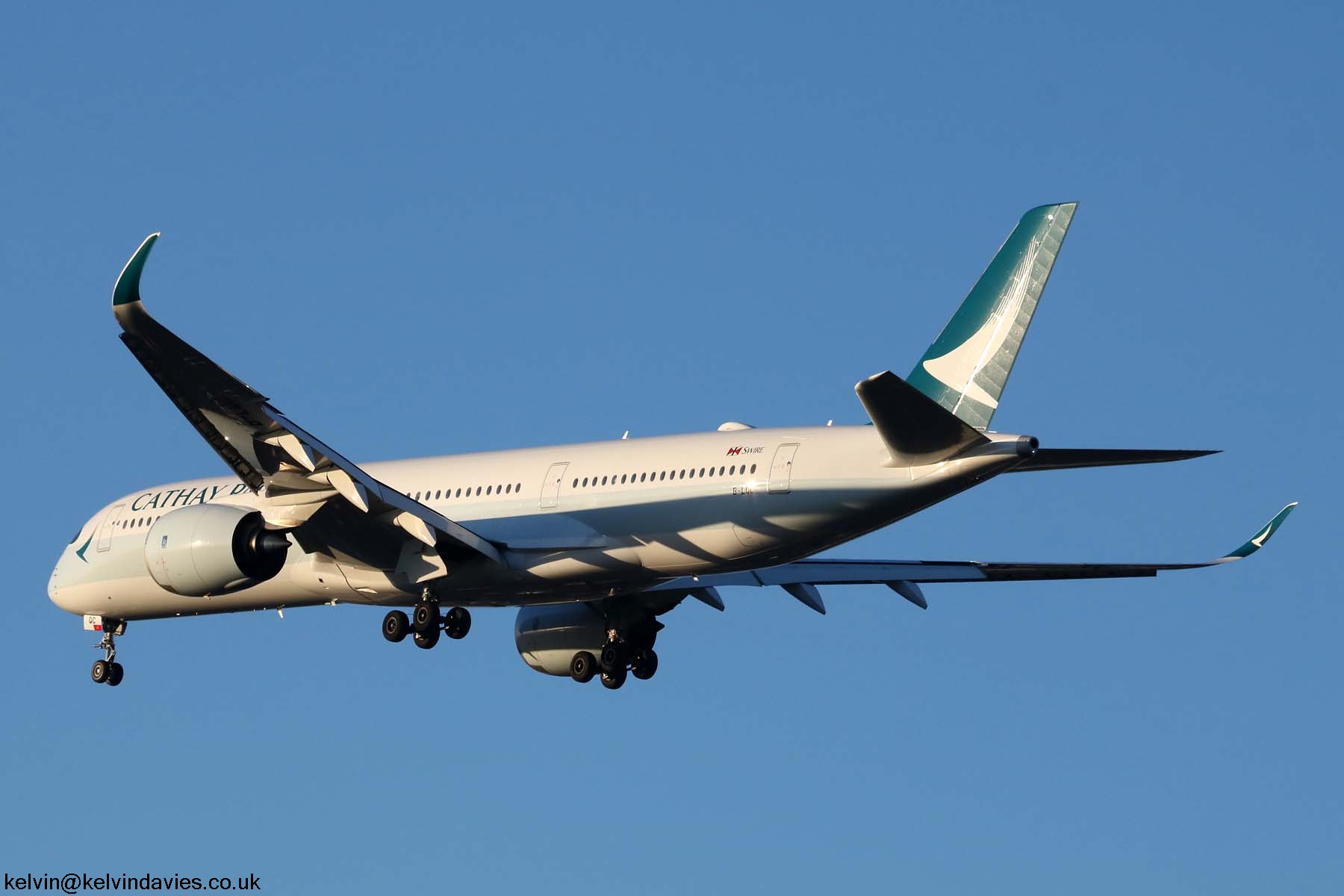 Cathay Pacific Airways A350 B-LQC