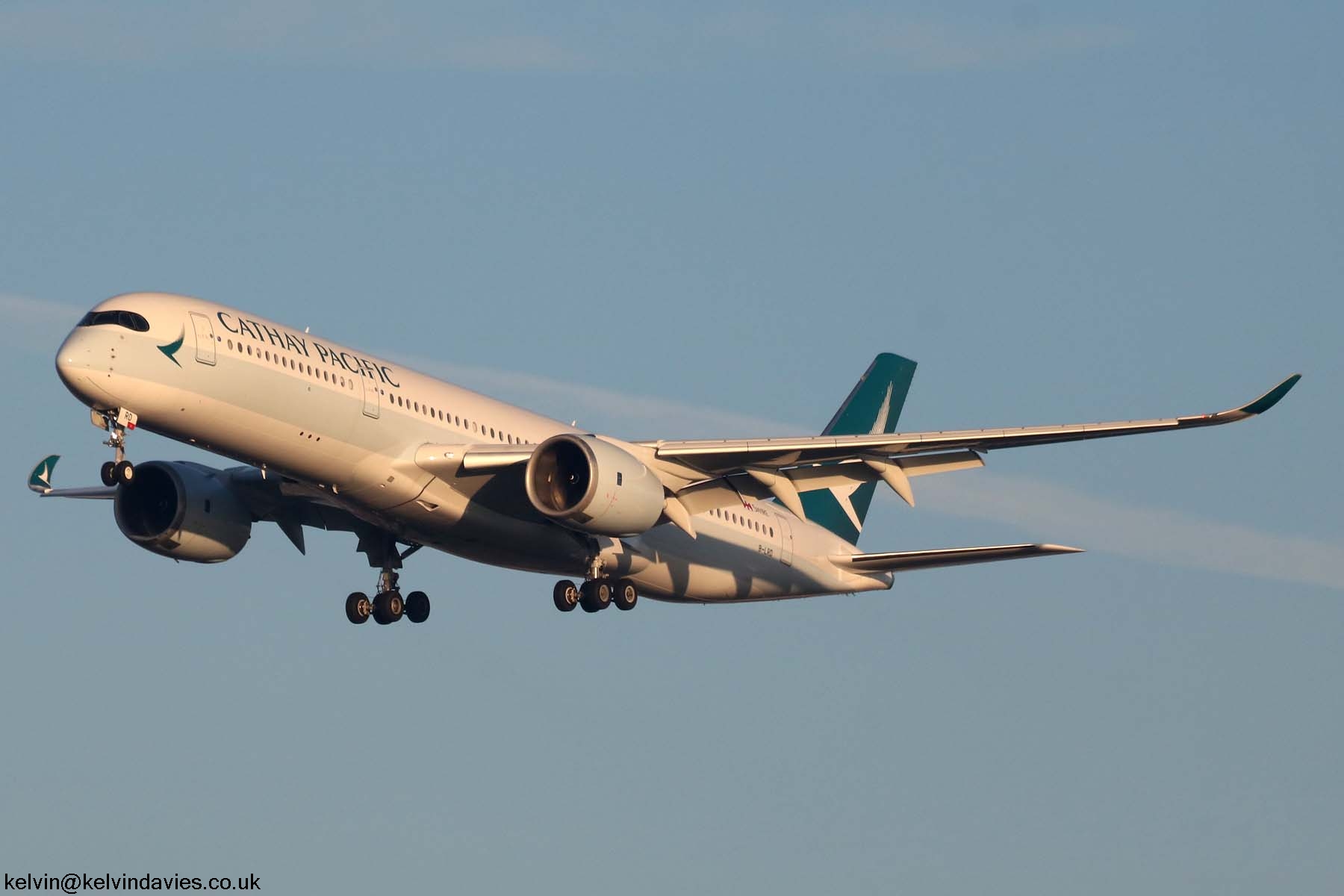 Cathay Pacific Airways A350 B-LRD