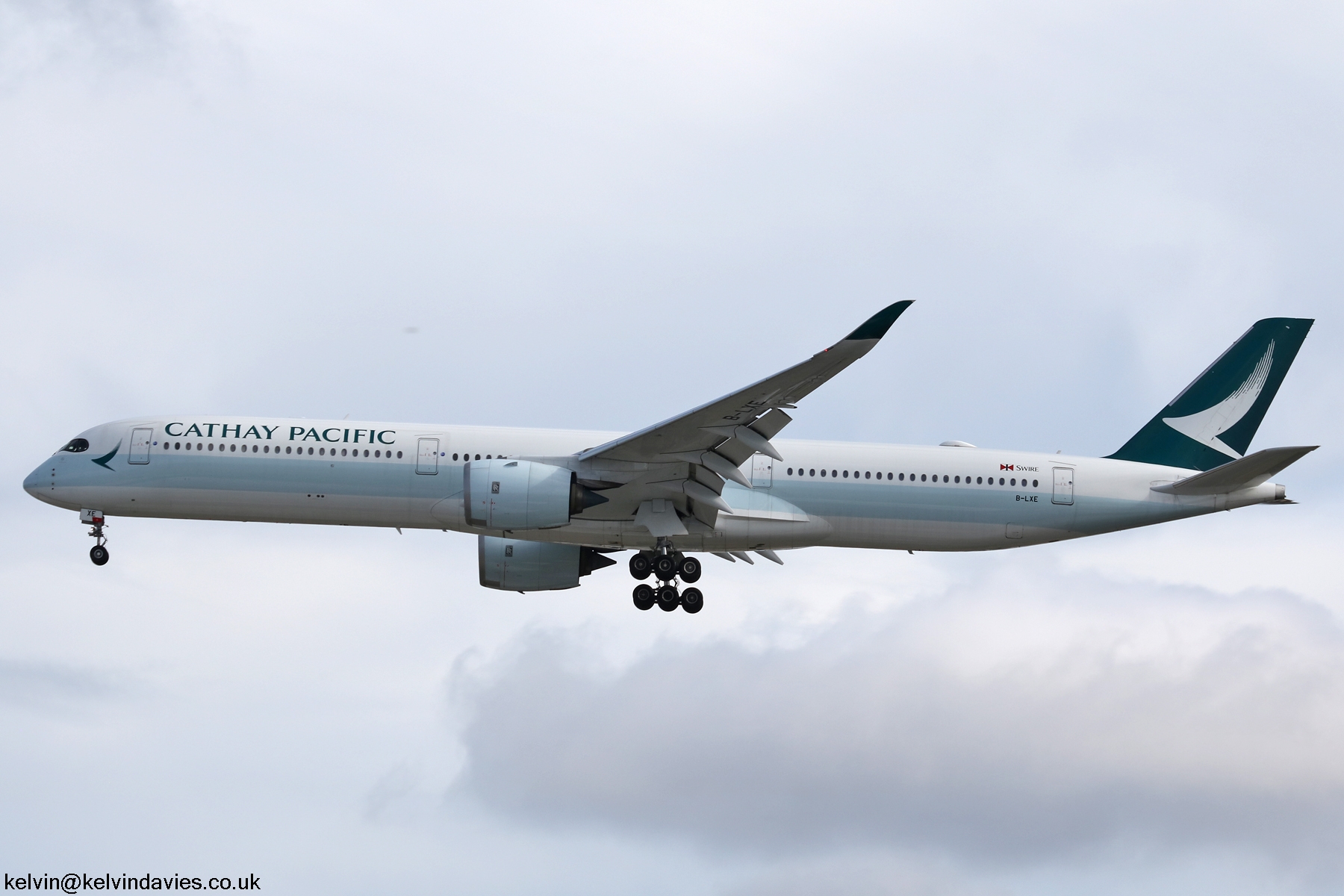 Cathay Pacific Airways A350 B-LXE