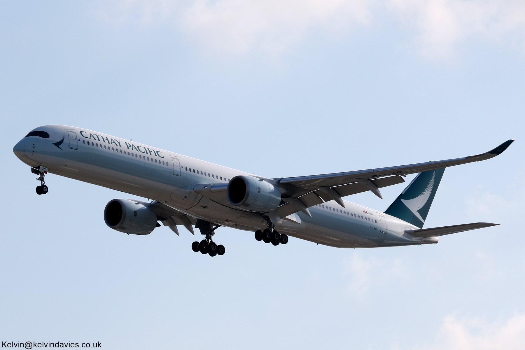 Cathay Pacific Airways A350 B-LXO
