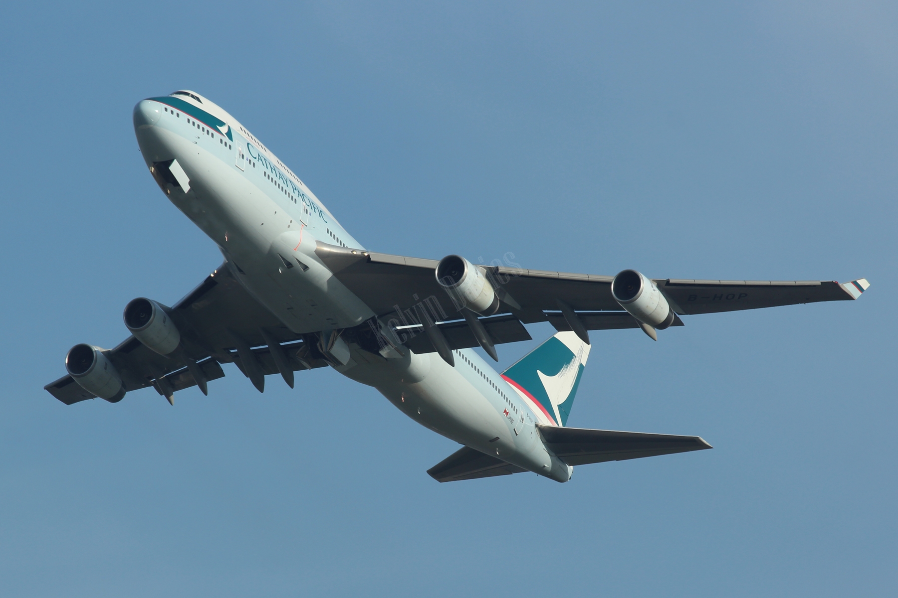 Cathay Pacific Airways 747 B-HOP