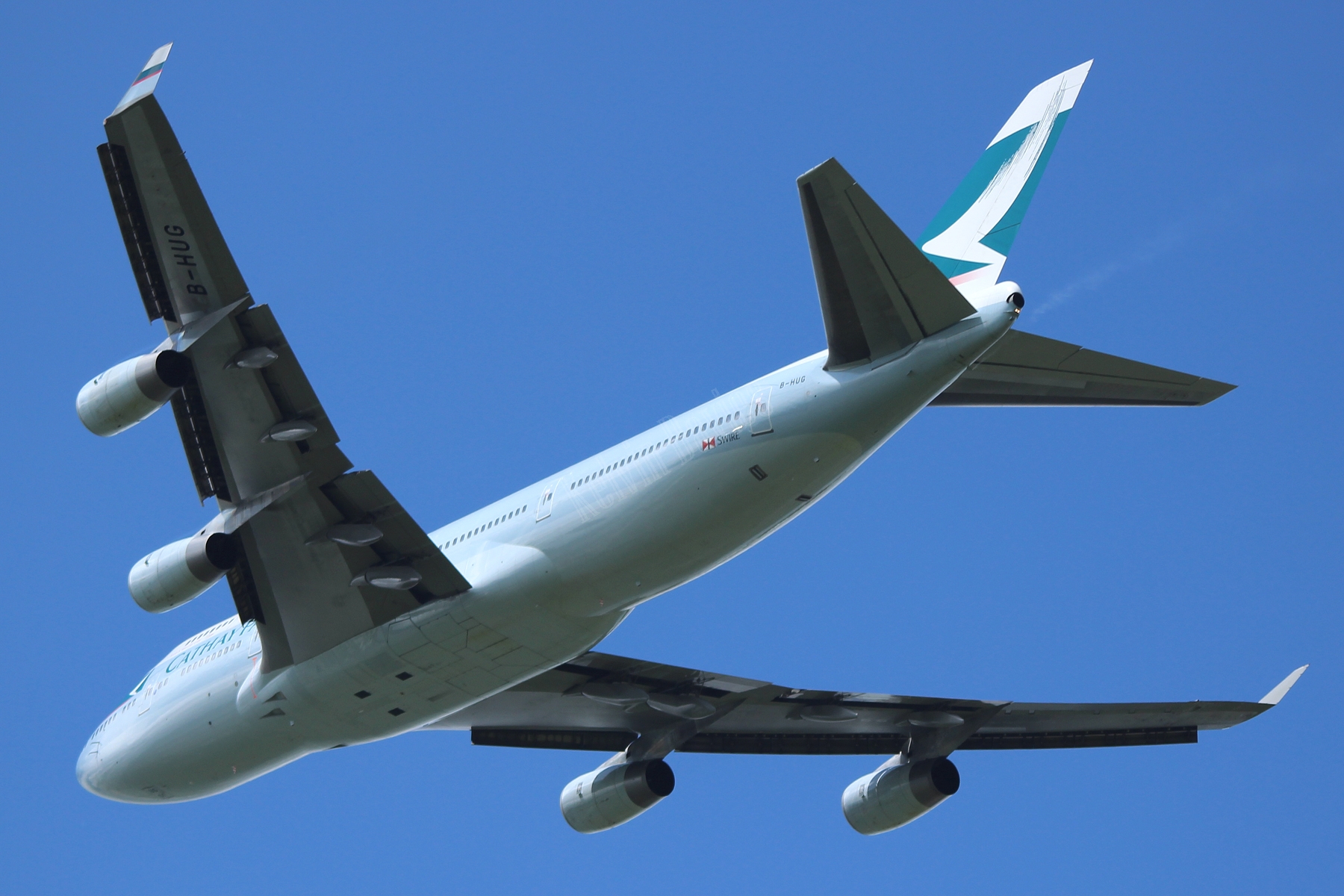 Cathay Pacific Airways 747 B-HUG