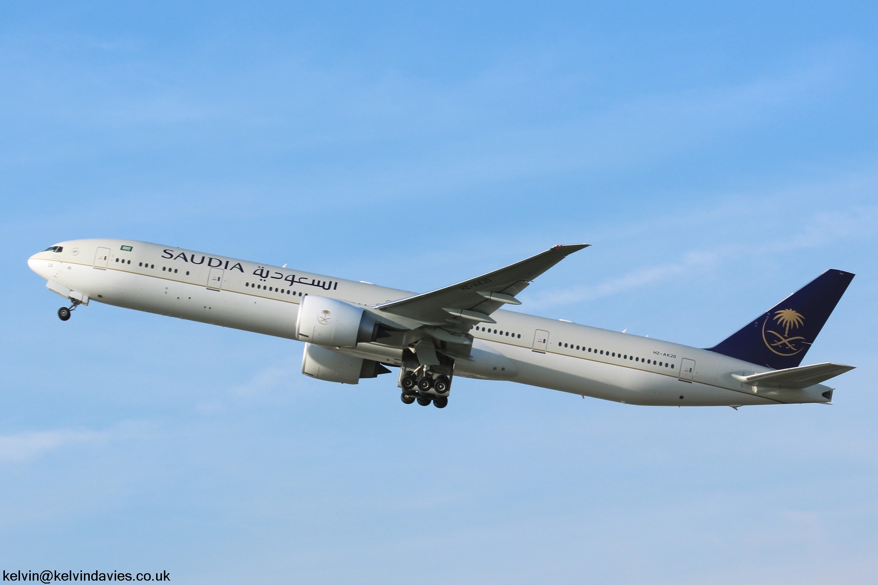 Saudi Arabian 777 HZ-AK20