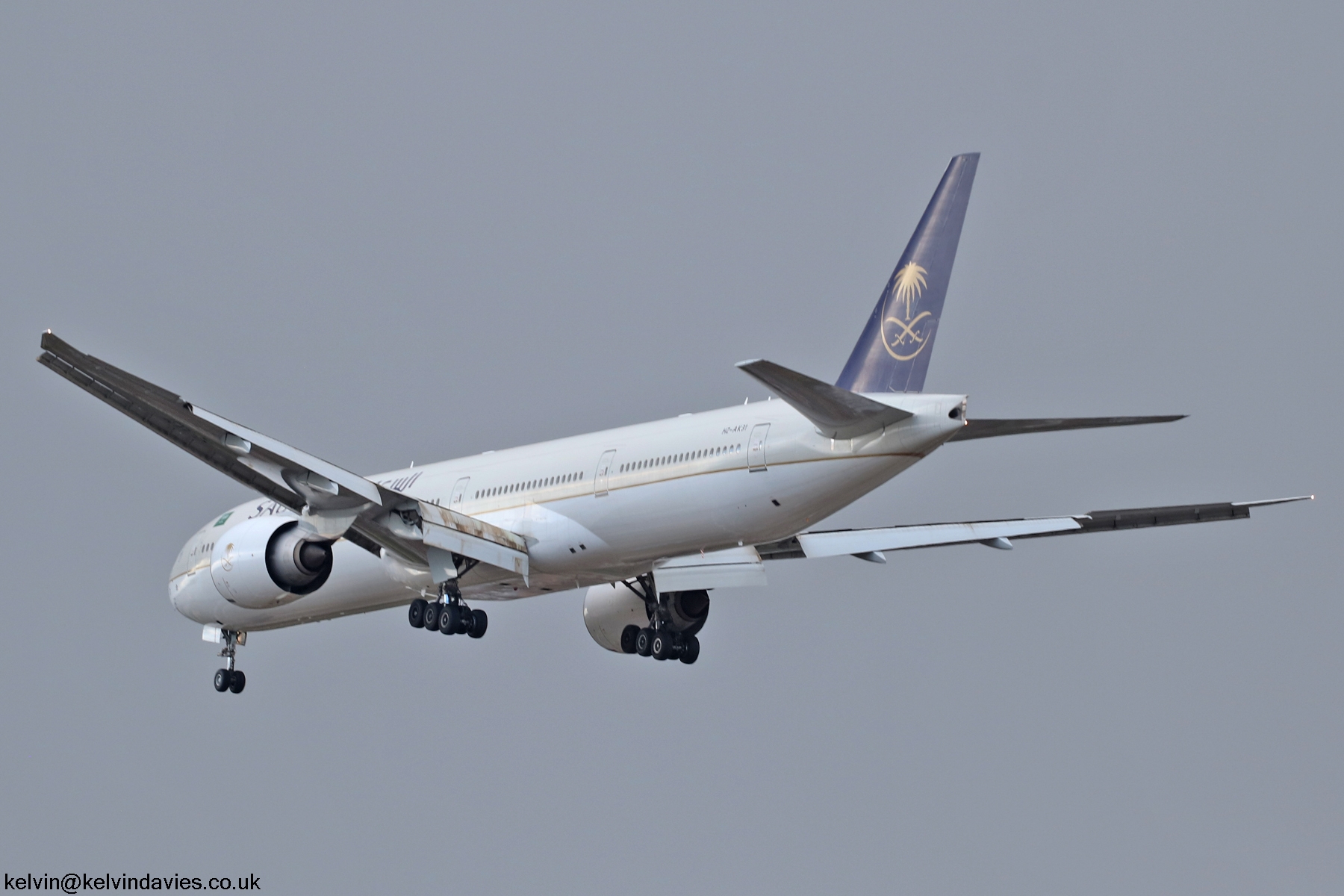 Saudi Arabian 777 HZ-AK31