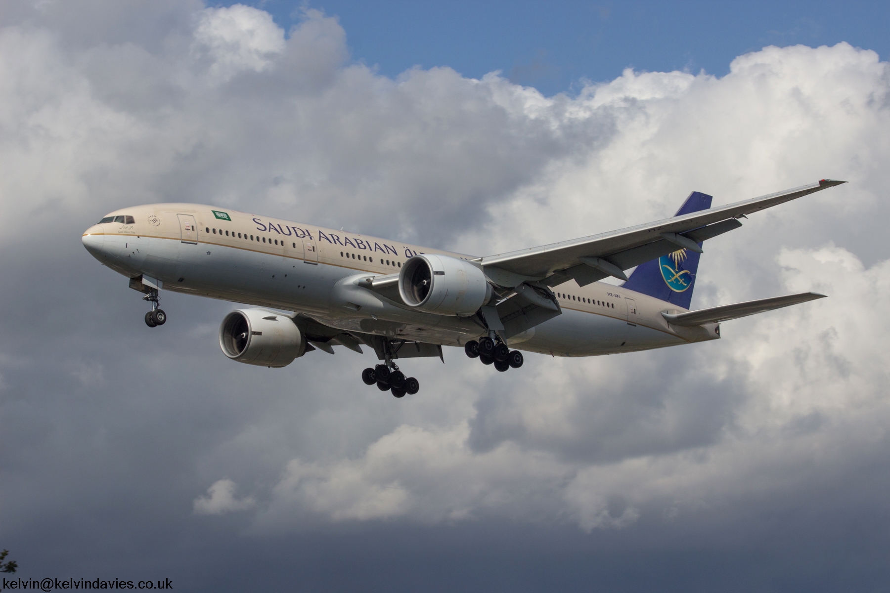 Saudi Arabian 777 HZ-AKI