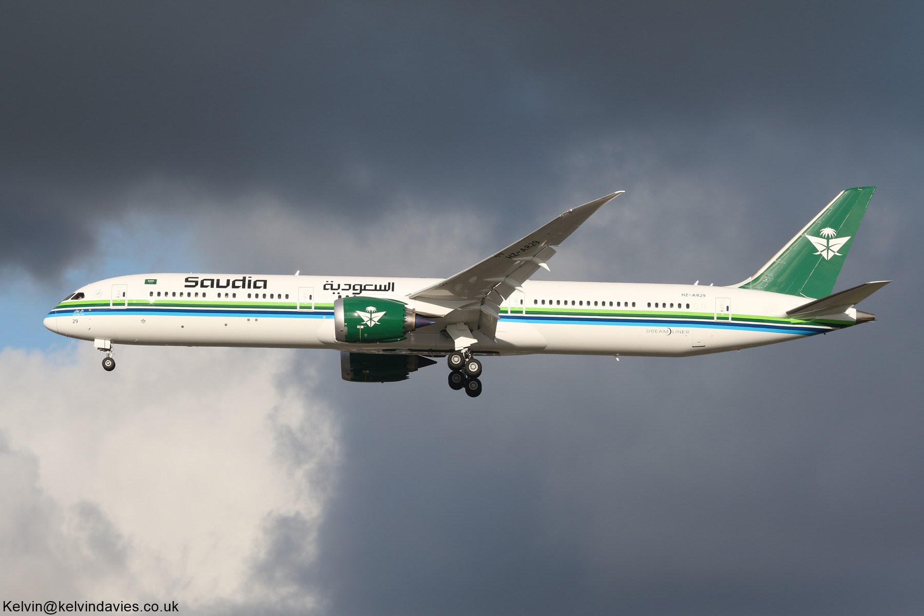 Saudi Arabian 787 HZ-AR29